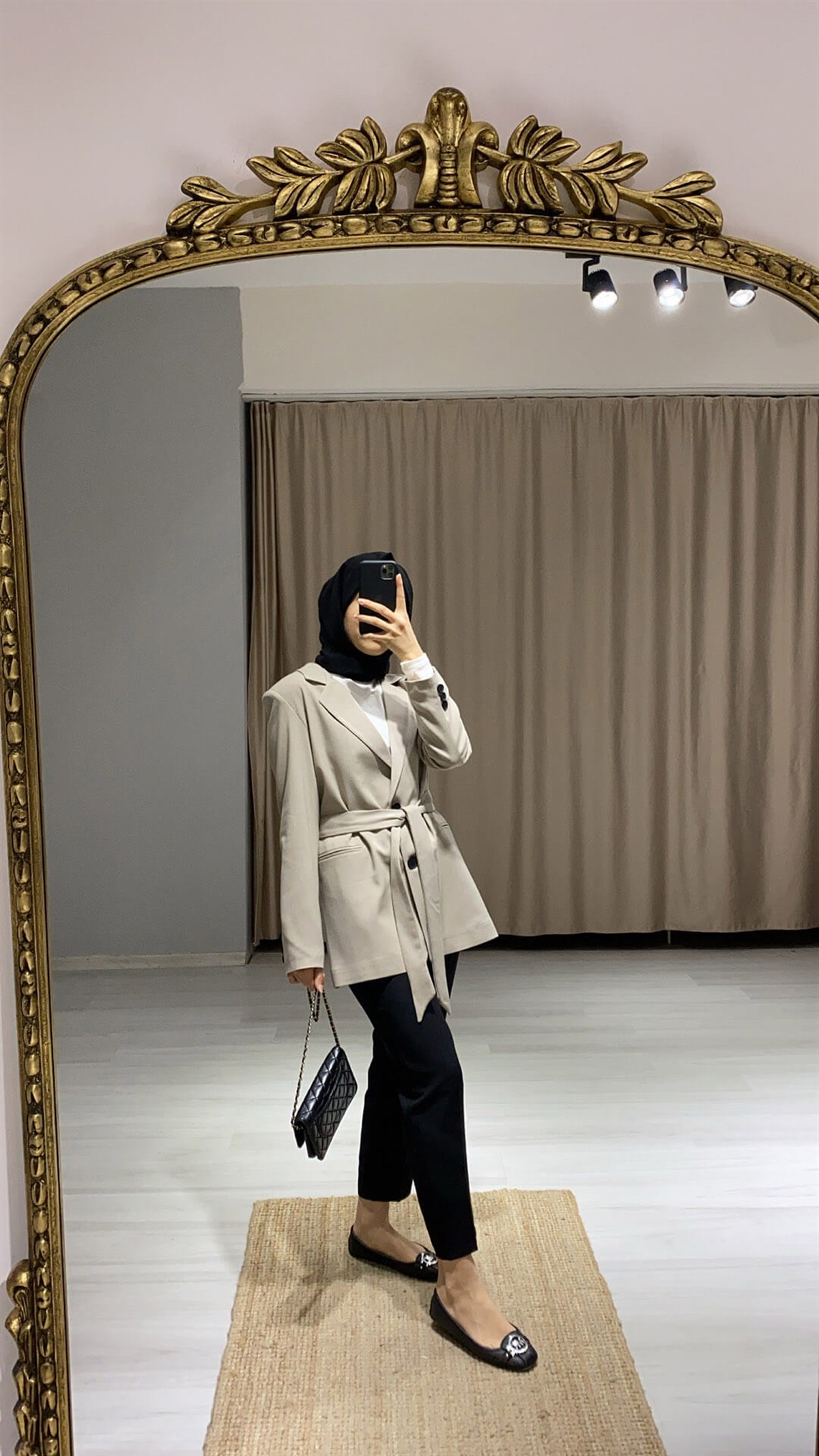 Kemer Detaylı Blazer Ceket 