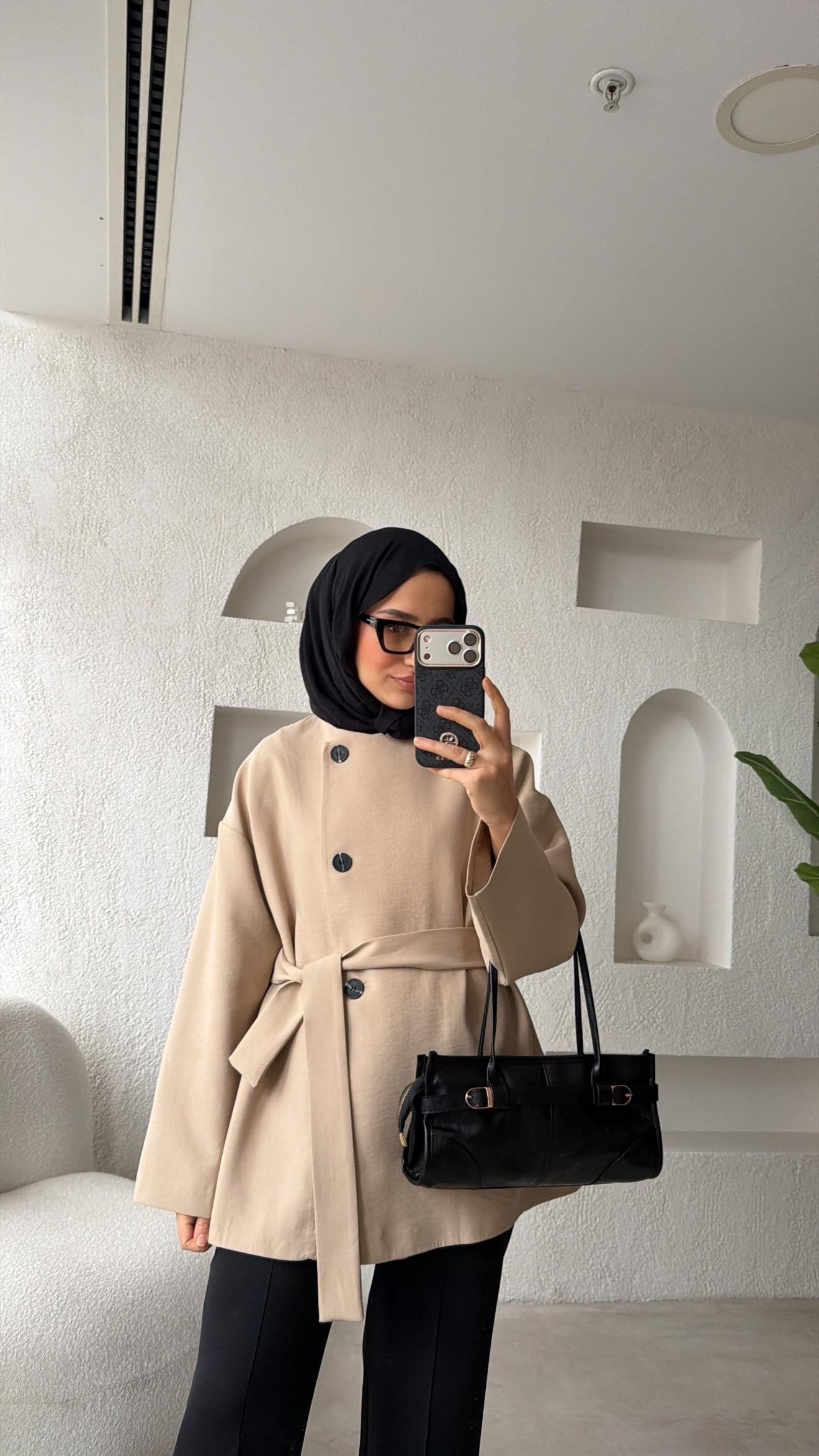 Kemerli Pinterest Trenç Vizon