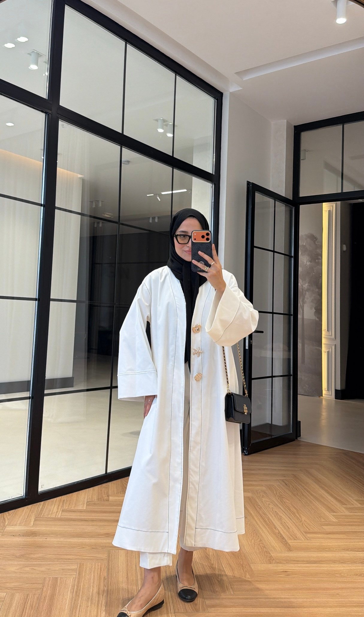 Kimono Kot Ceket Beyaz