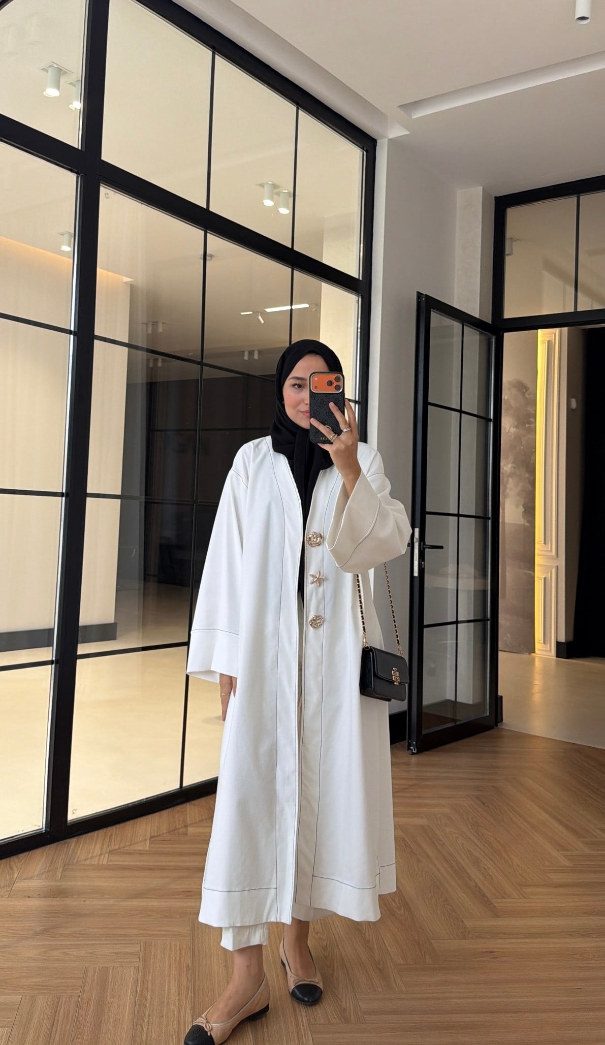 Kimono Kot Ceket Beyaz