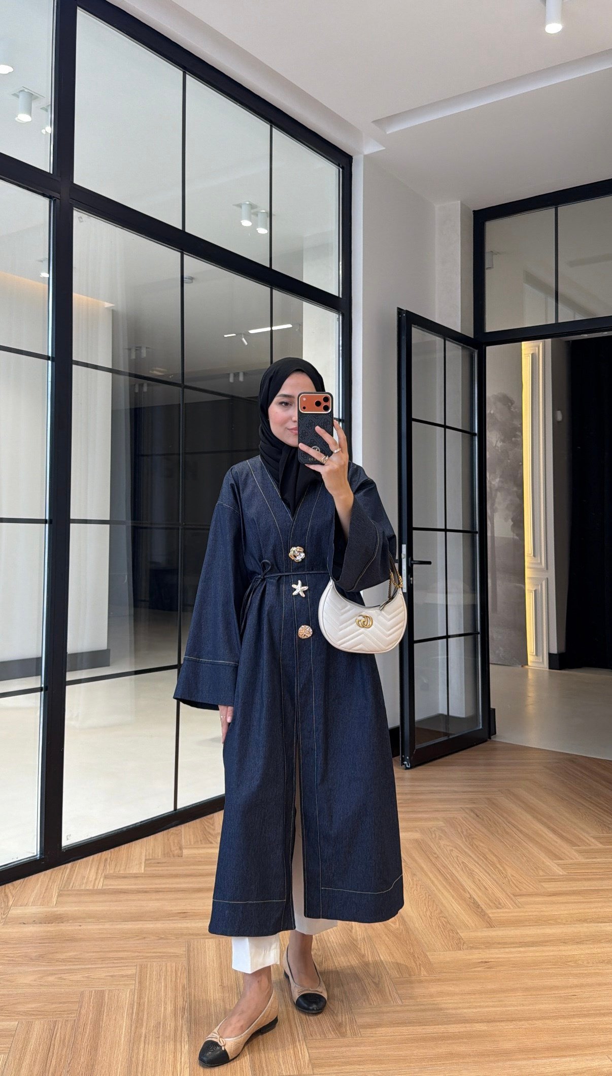 Kimono Kot Ceket Lacivert