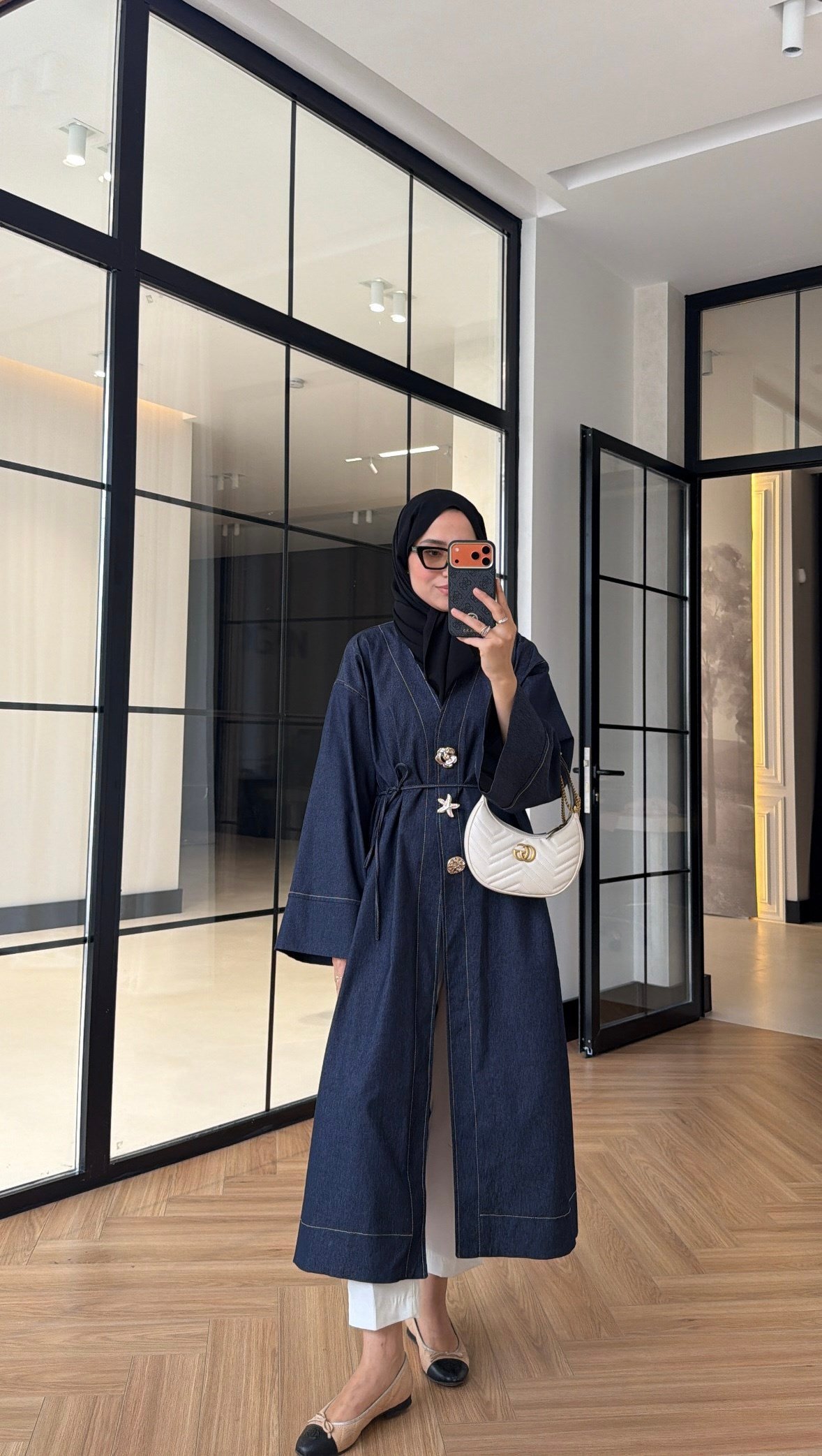 Kimono Kot Ceket Lacivert