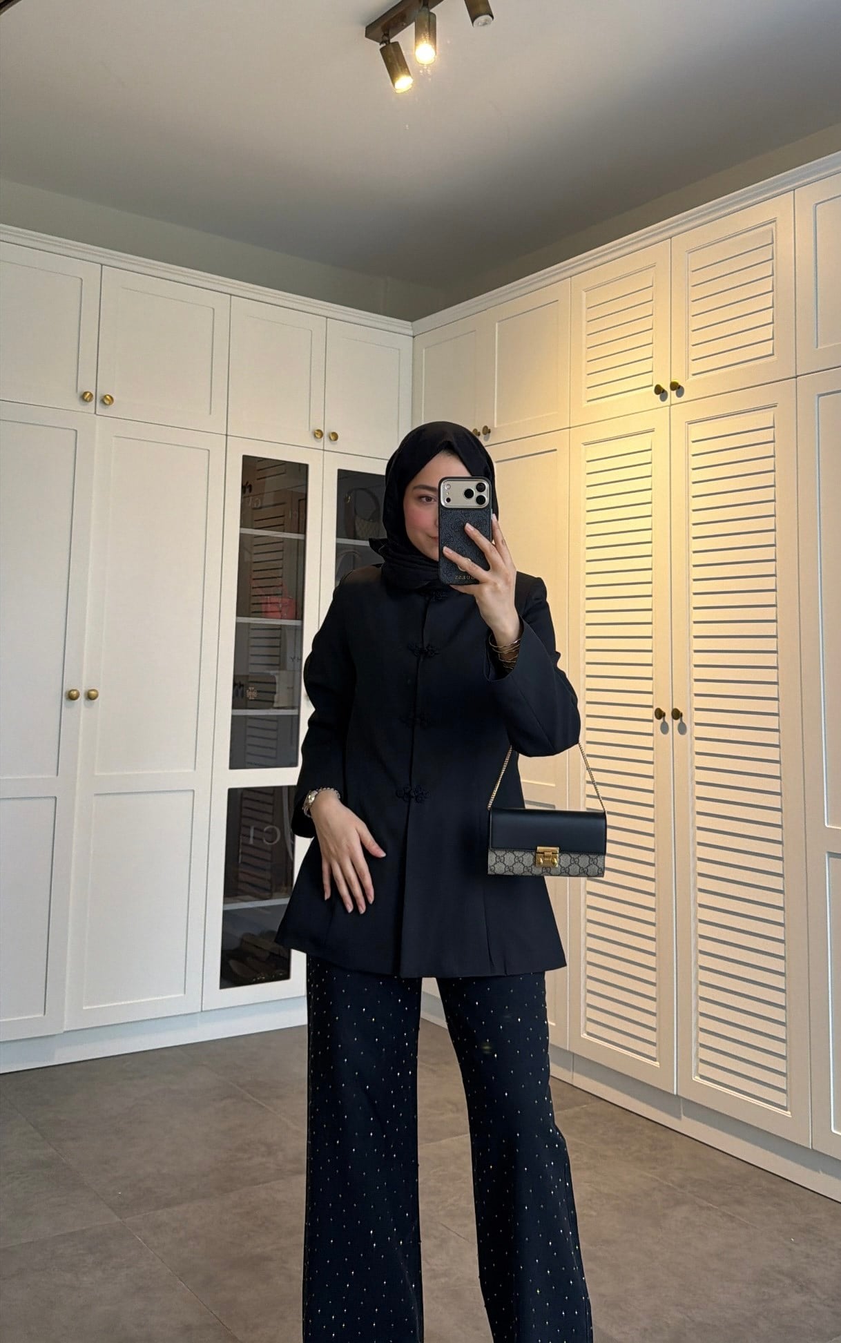 Klasik Hakim Yaka Blazer Ceket Siyah