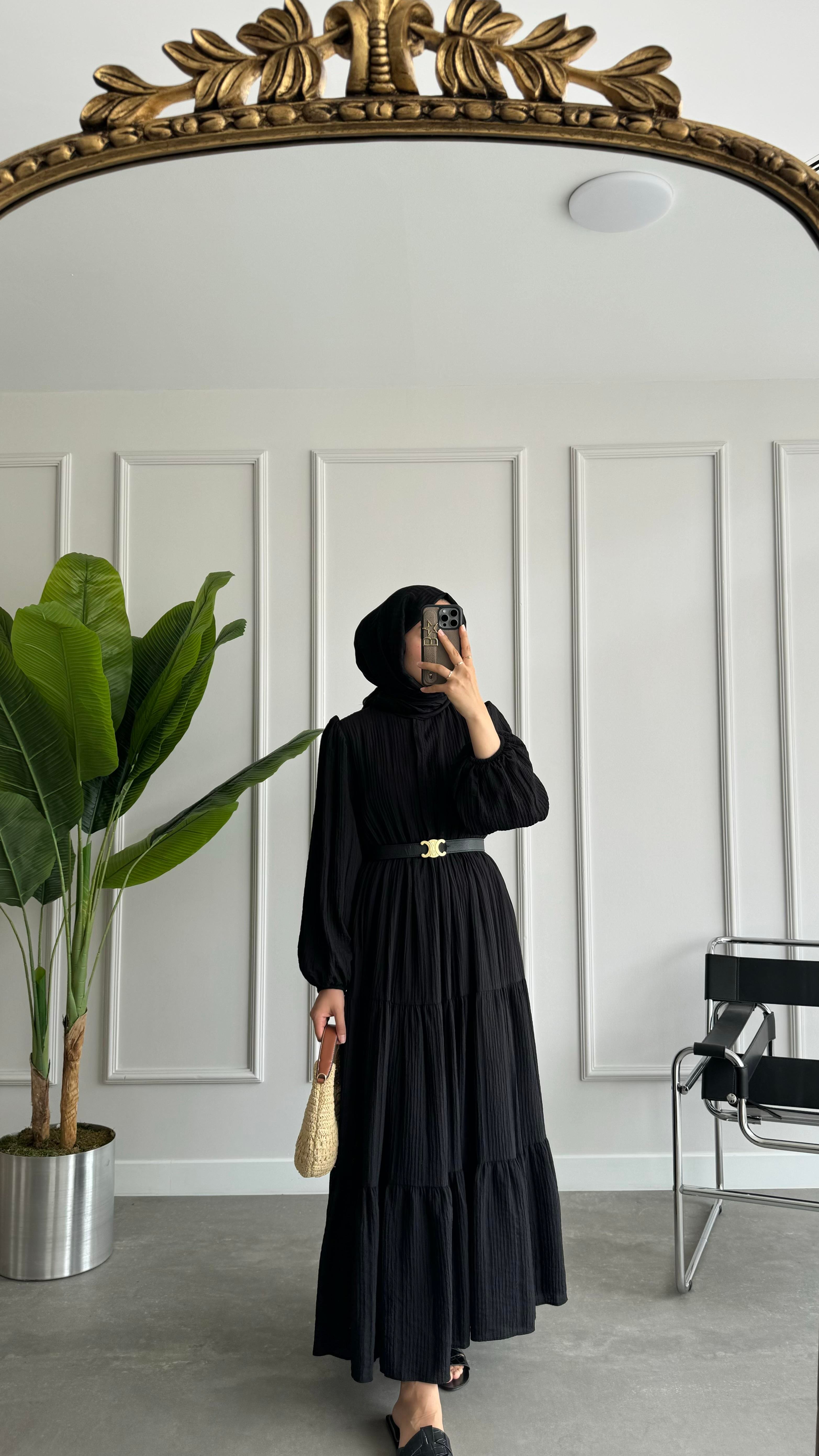 Lady Kat Kat Elbise Siyah