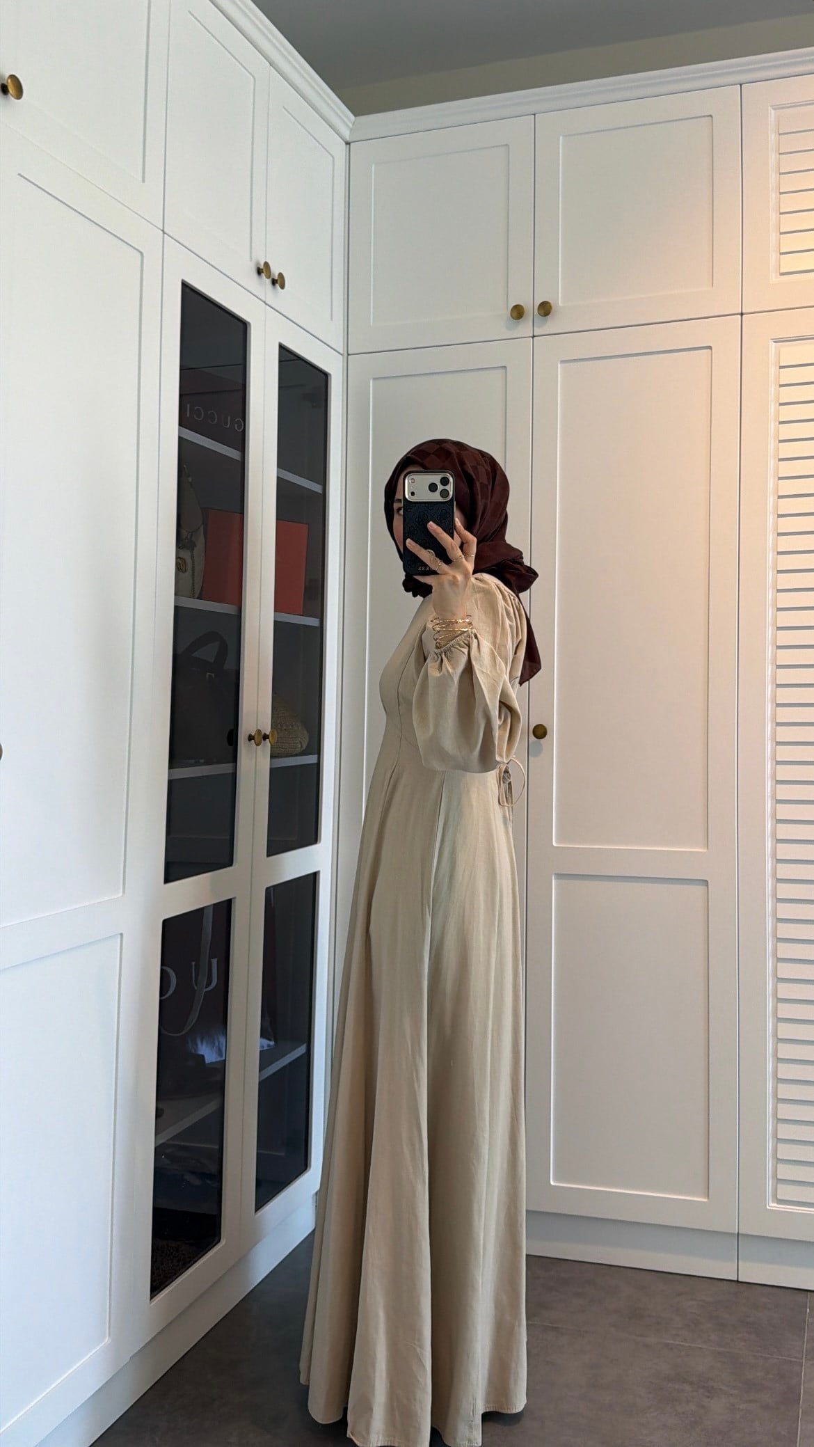 Lara Bağlama Detaylı Elbise 