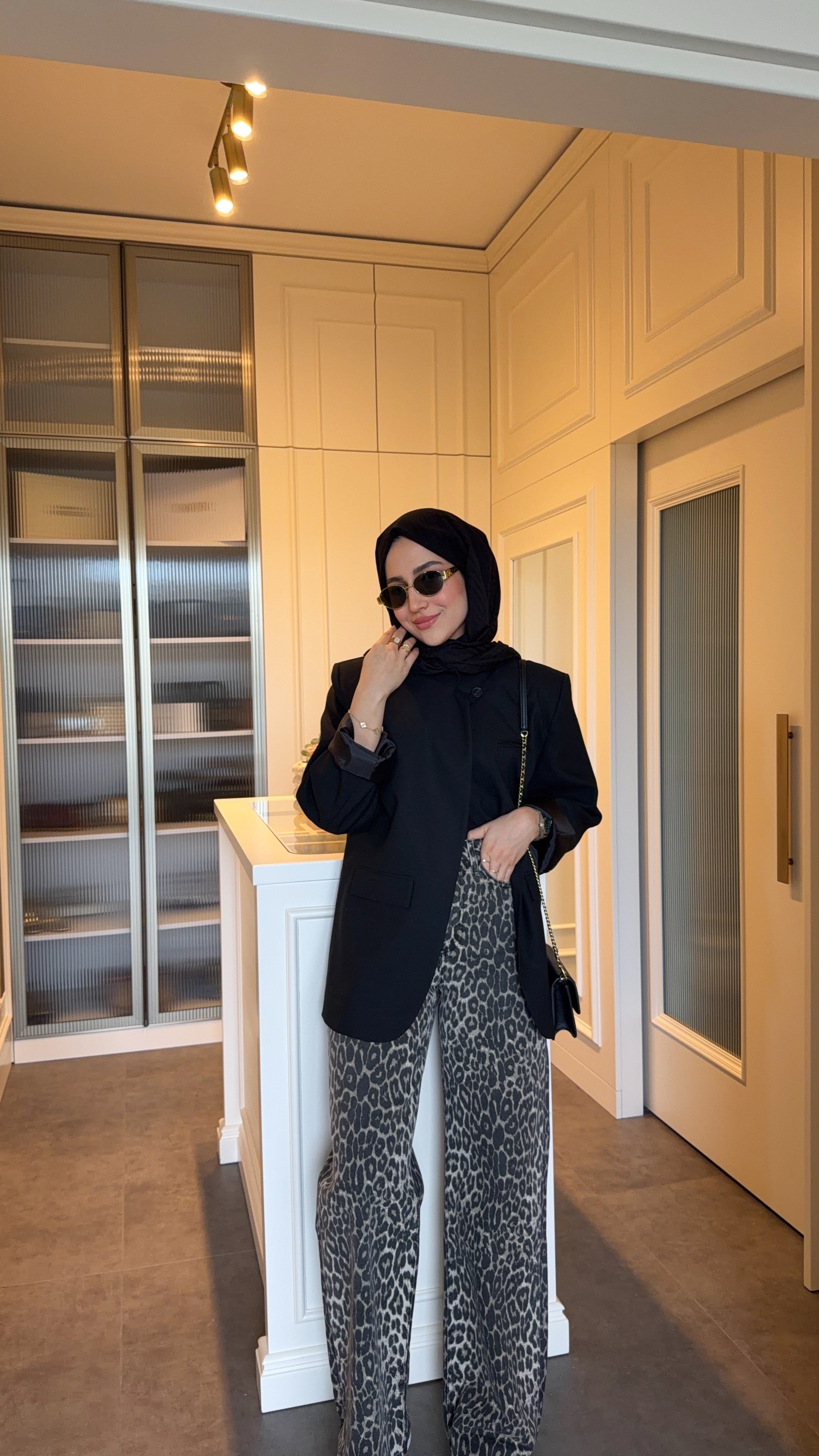 Leopar Premium Palazzo Jean 