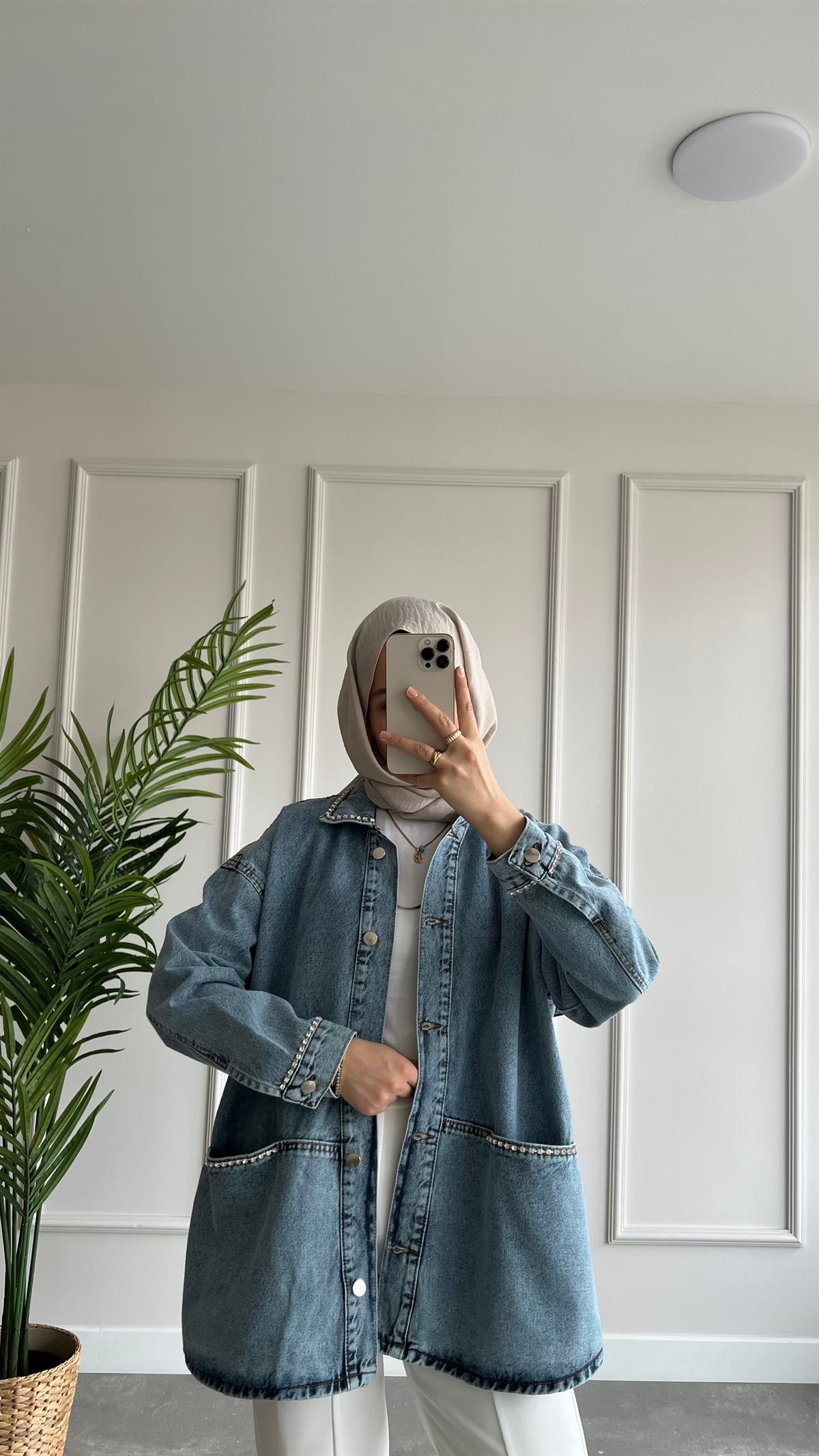Lesa Denim Ceket 