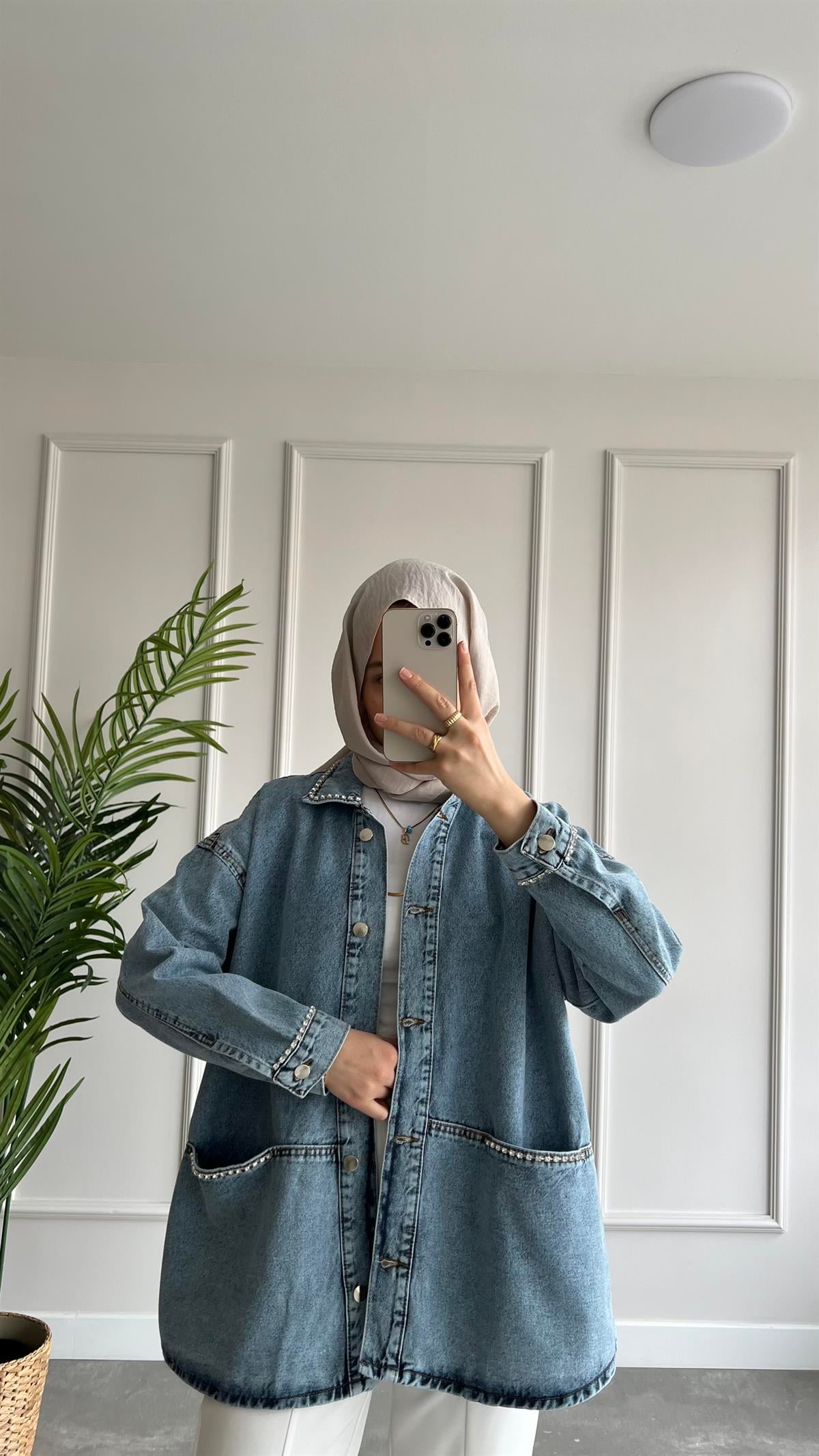Lesa Denim Ceket 