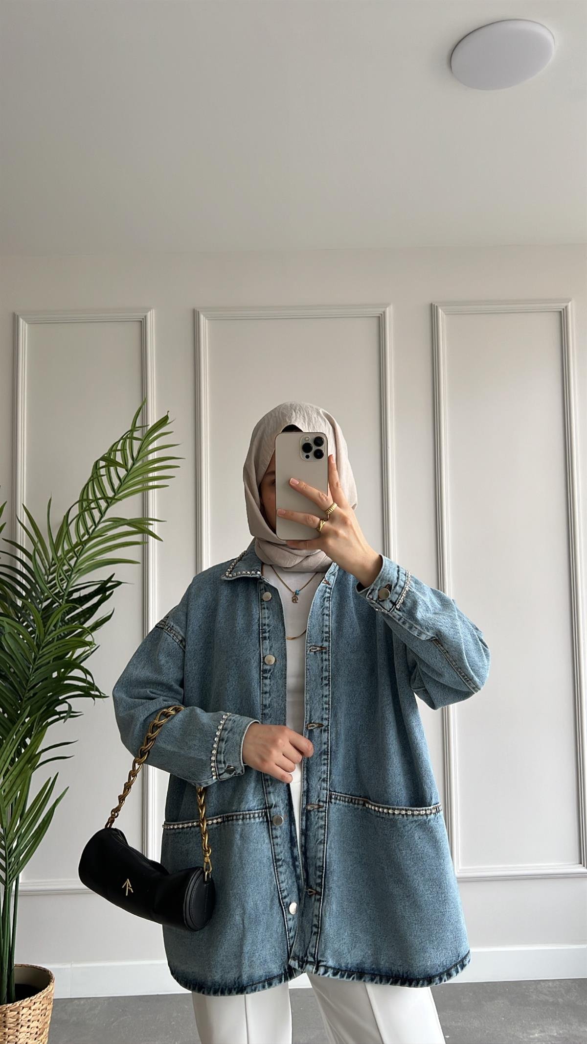 Lesa Denim Ceket 