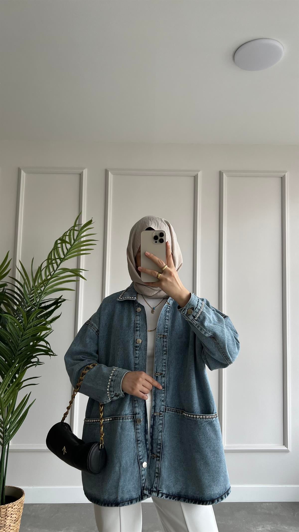 Lesa Denim Ceket 