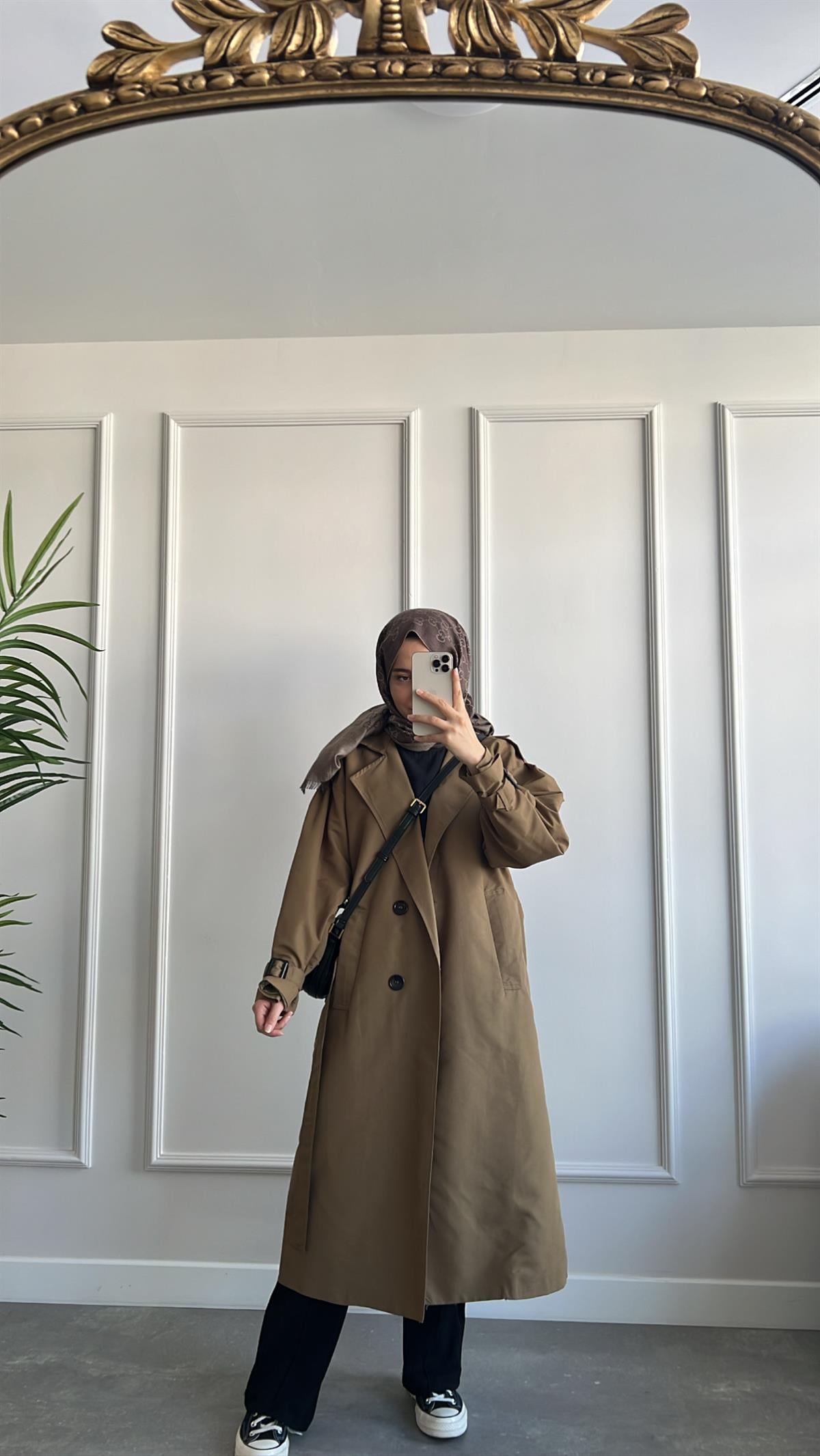 Mevsimlik Oversize Trençkot