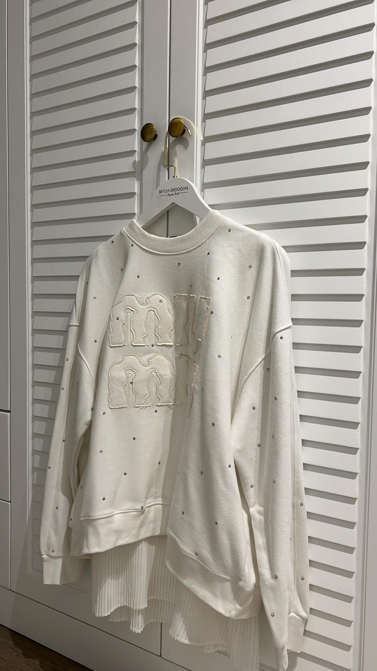 Miu Miu Taşlı Sweat