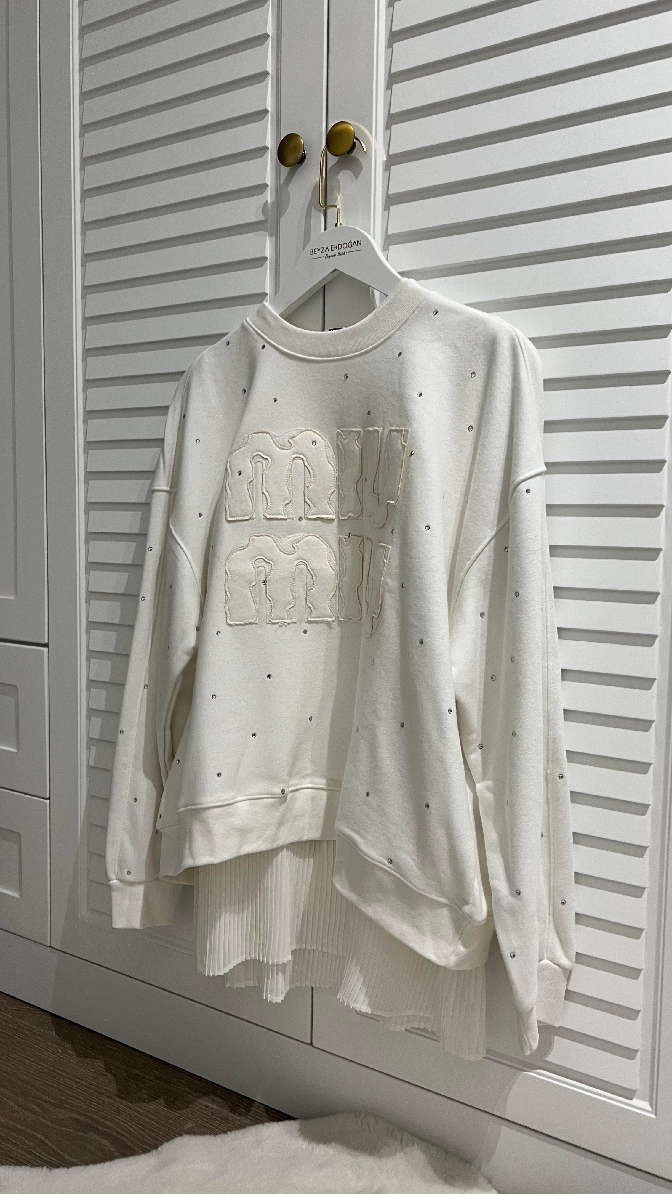 Miu Miu Taşlı Sweat