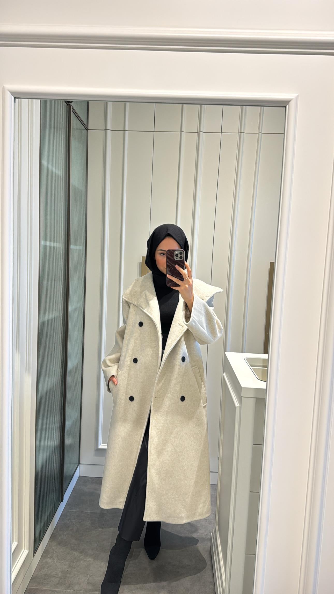 Muadil Premium Kaşe Kaban 