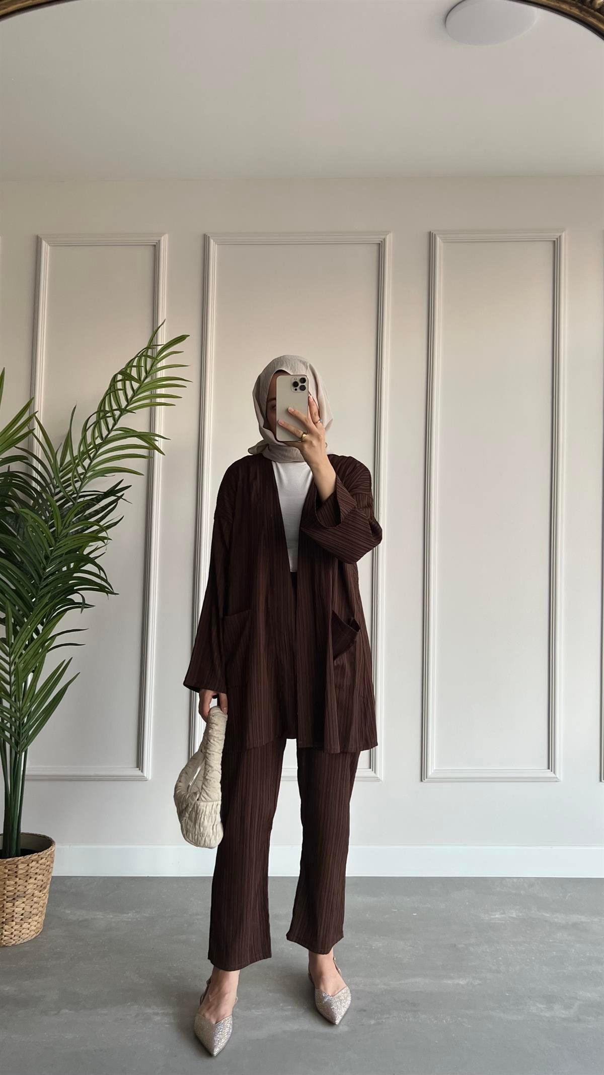 Müslin Kimono Takım