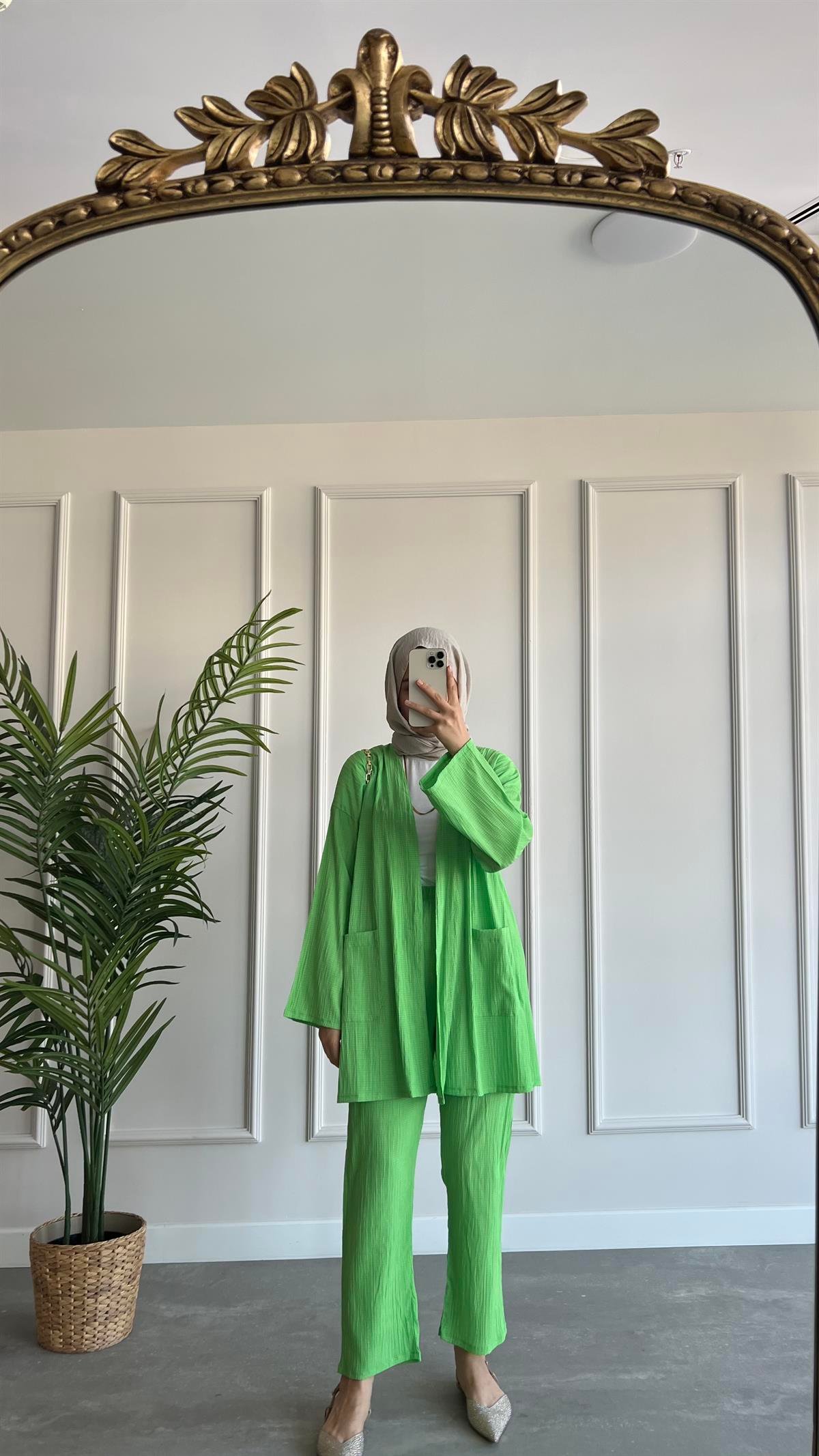 Müslin Kimono Takım