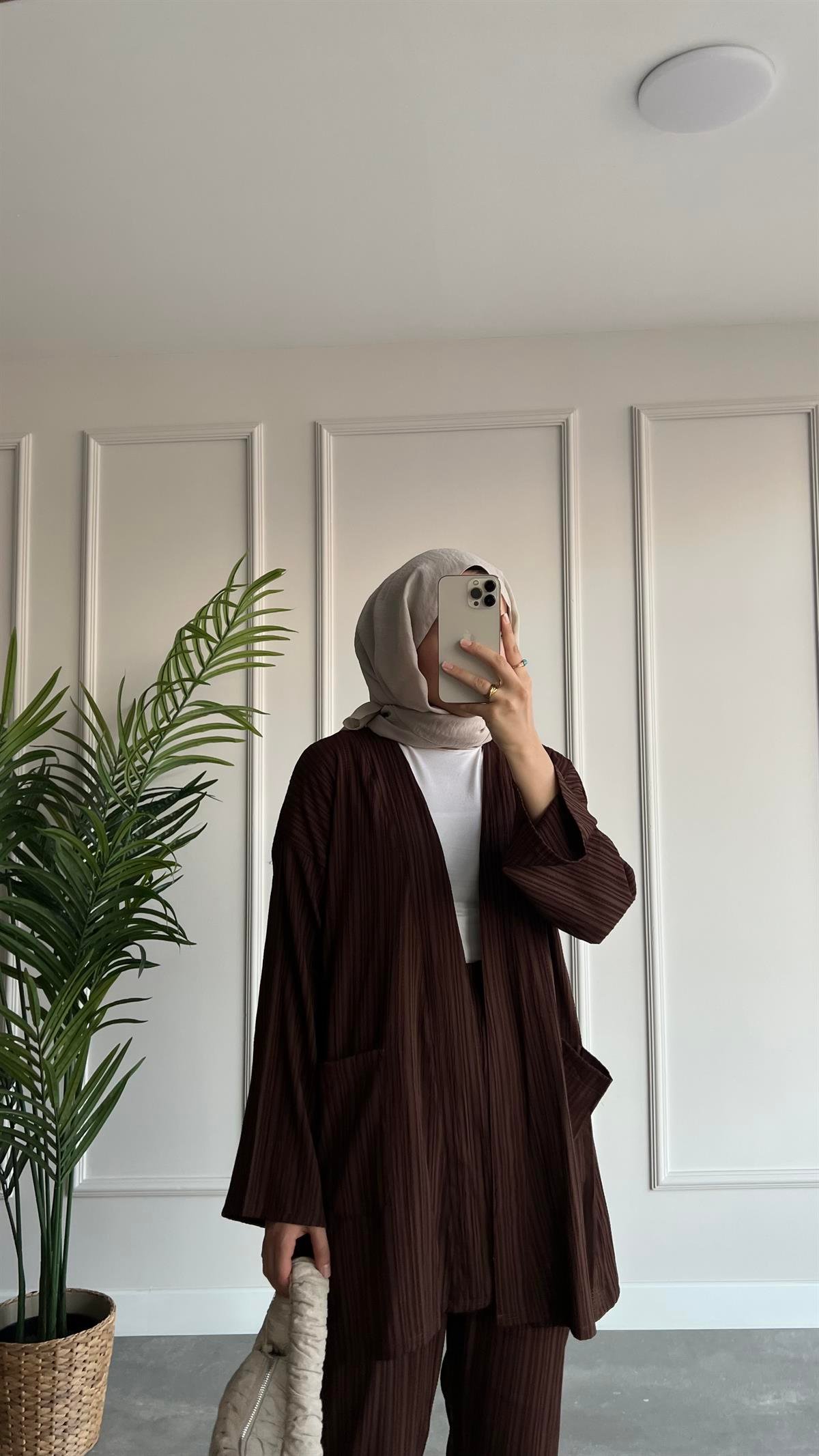 Müslin Kimono Takım