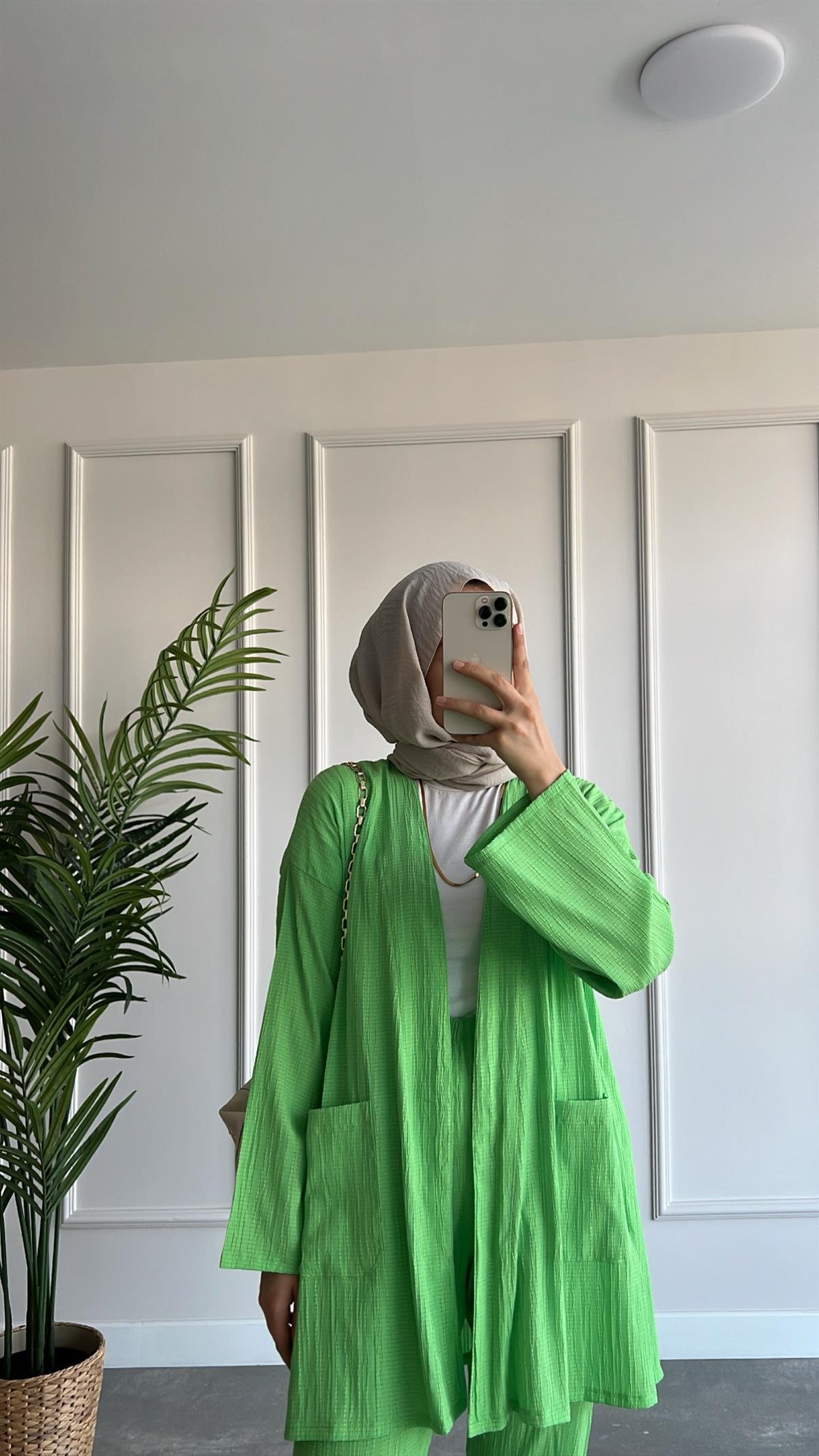 Müslin Kimono Takım
