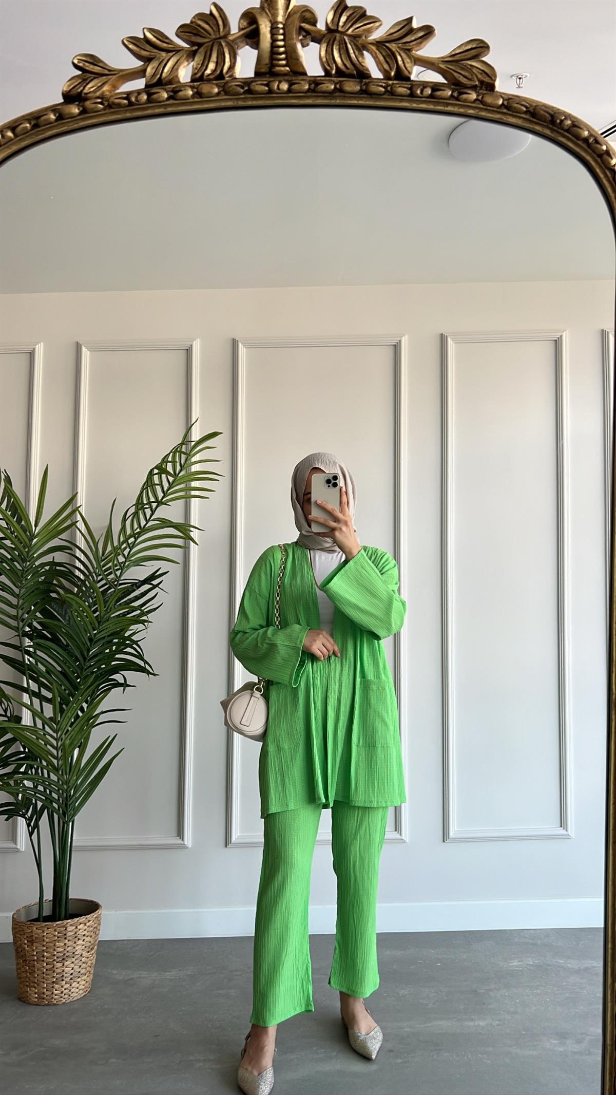 Müslin Kimono Takım