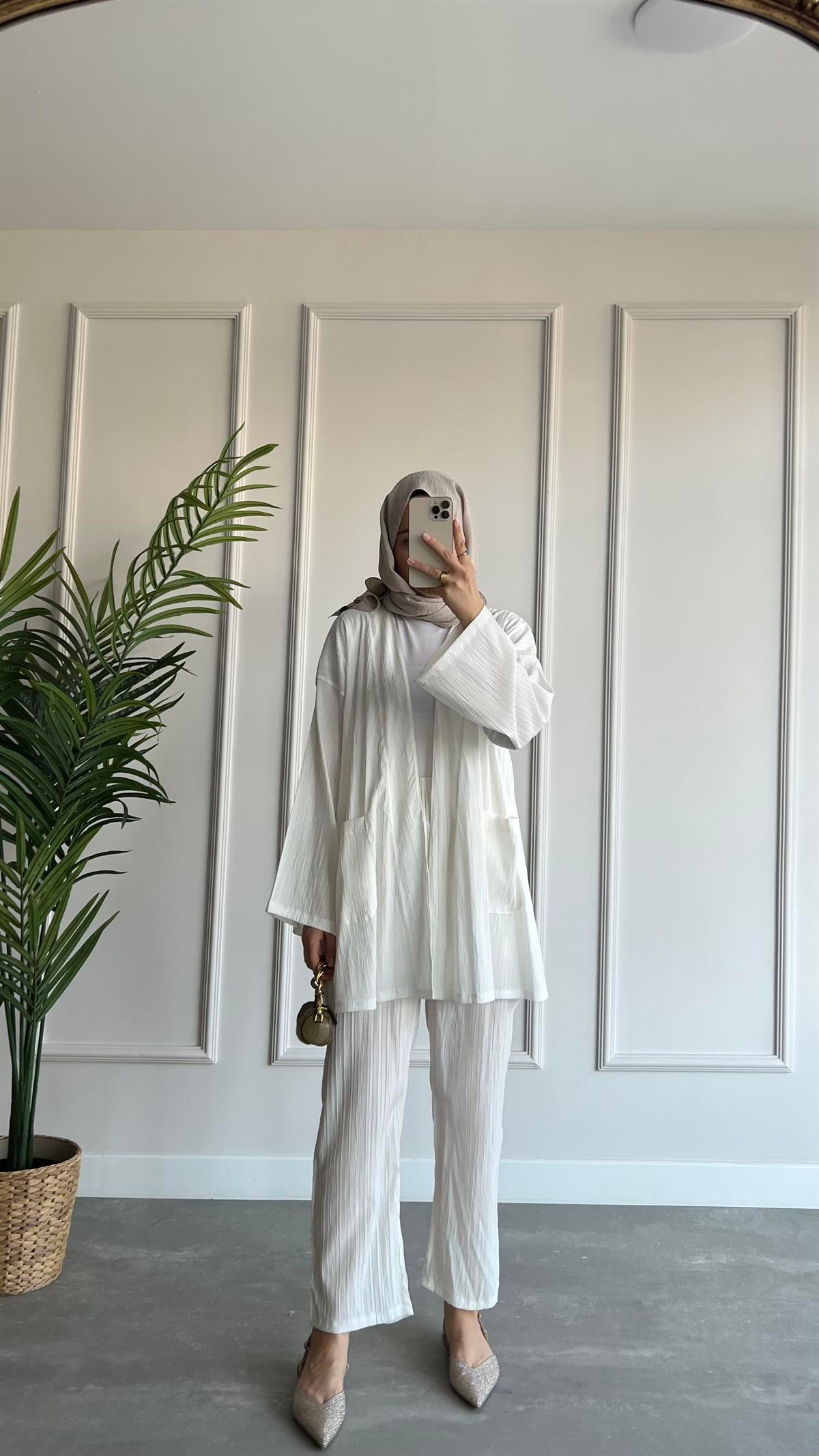 Müslin Kimono Takım