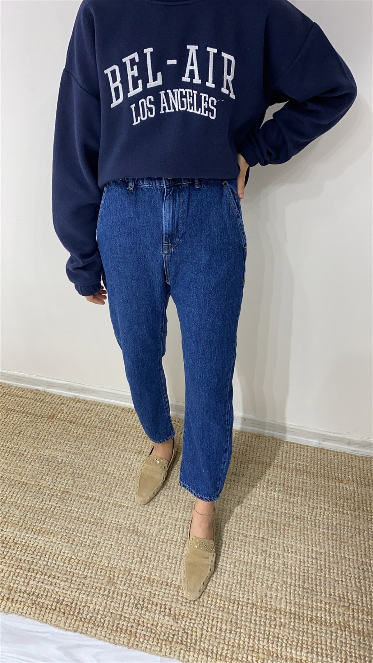 Orijinal Marka Kot Slouchy Jean