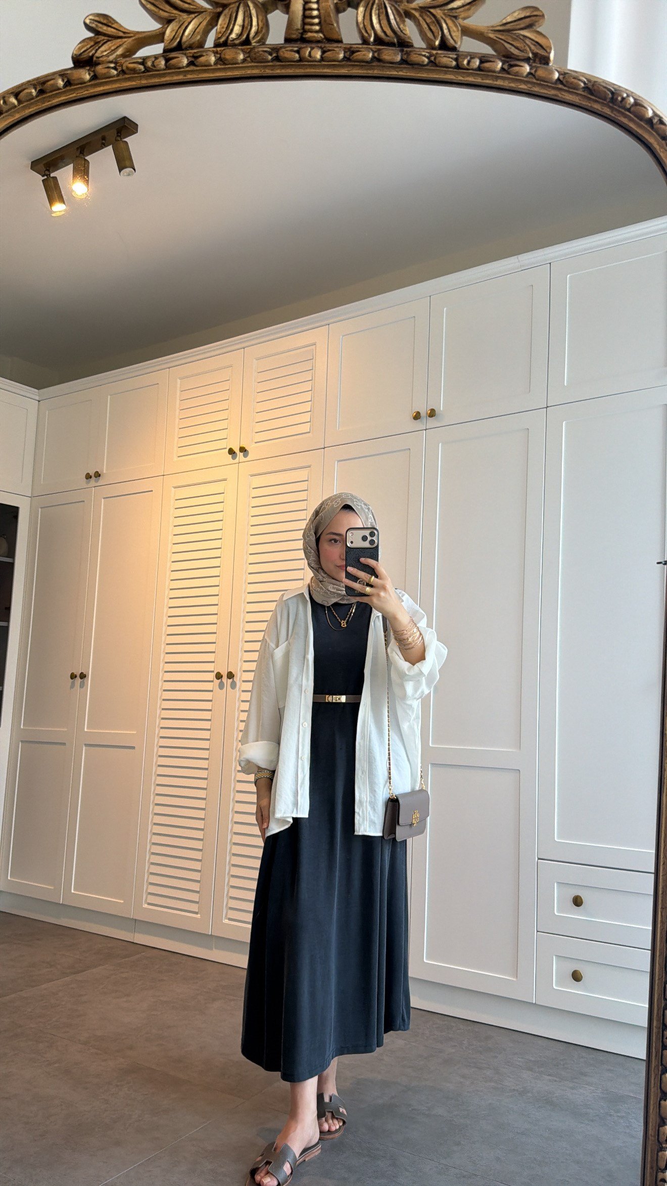 Oversize Basic Gömlek Beyaz