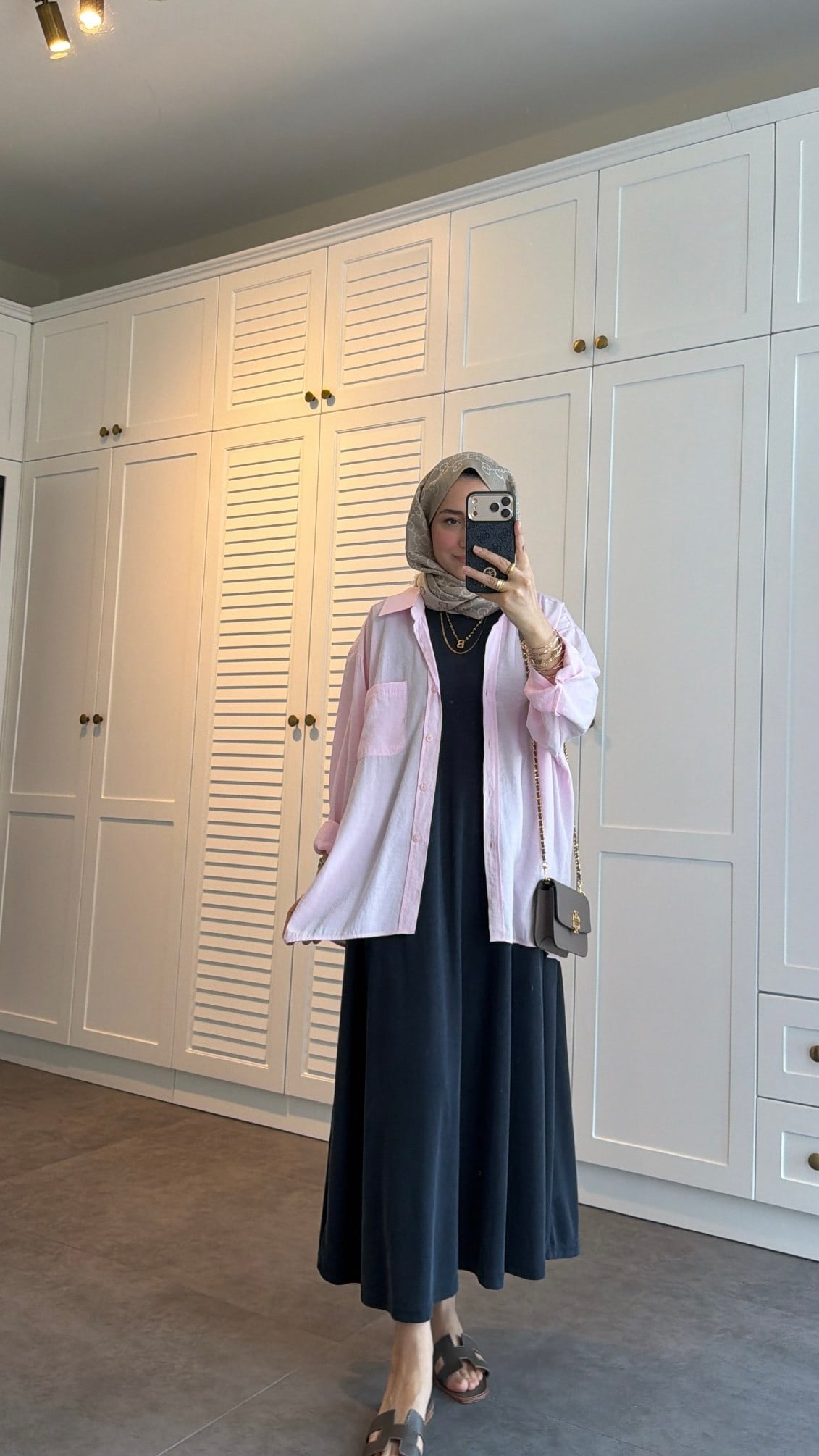 Oversize Basic Gömlek Pembe