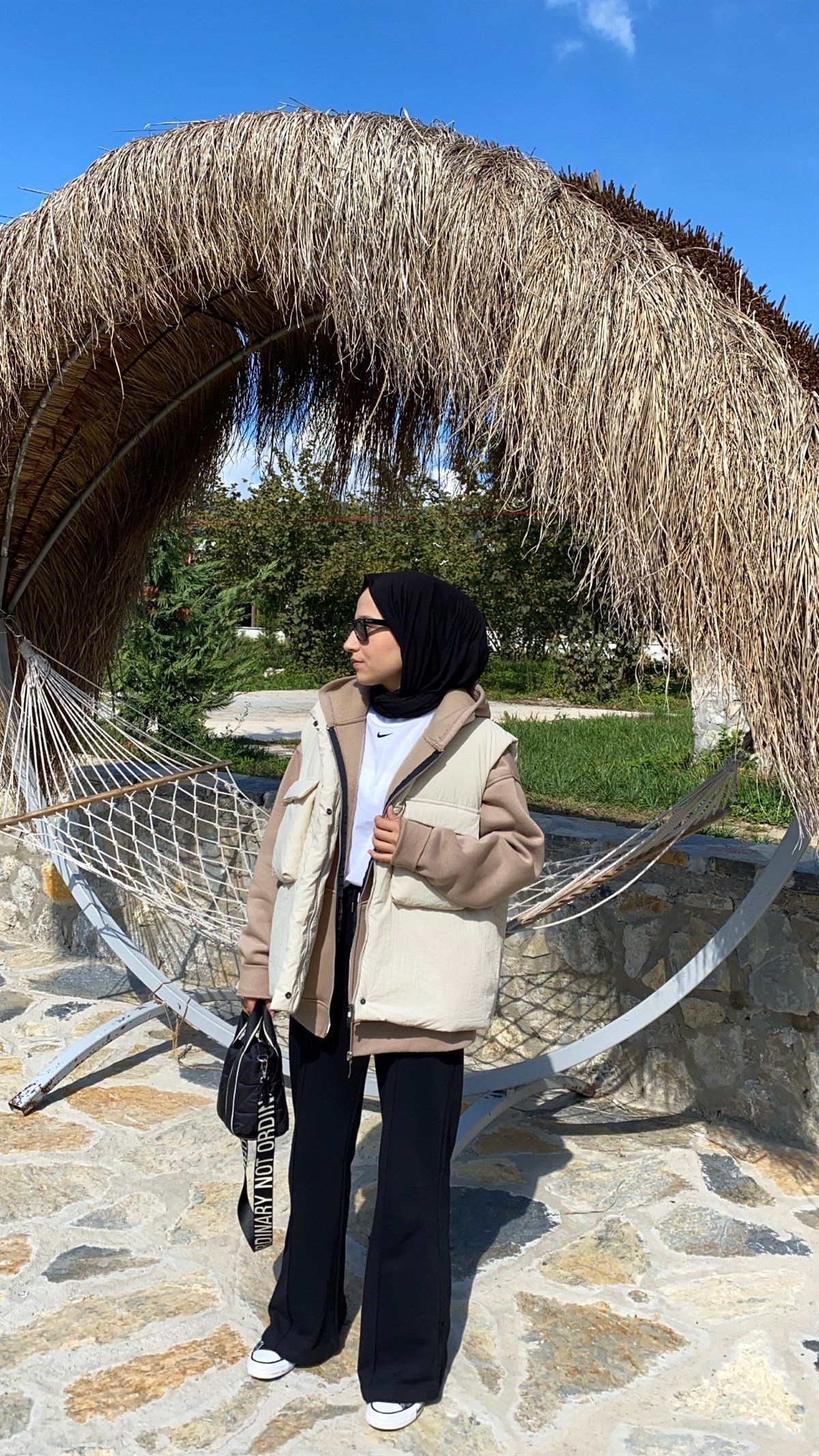 Oversize Cepli Şişme Yelek