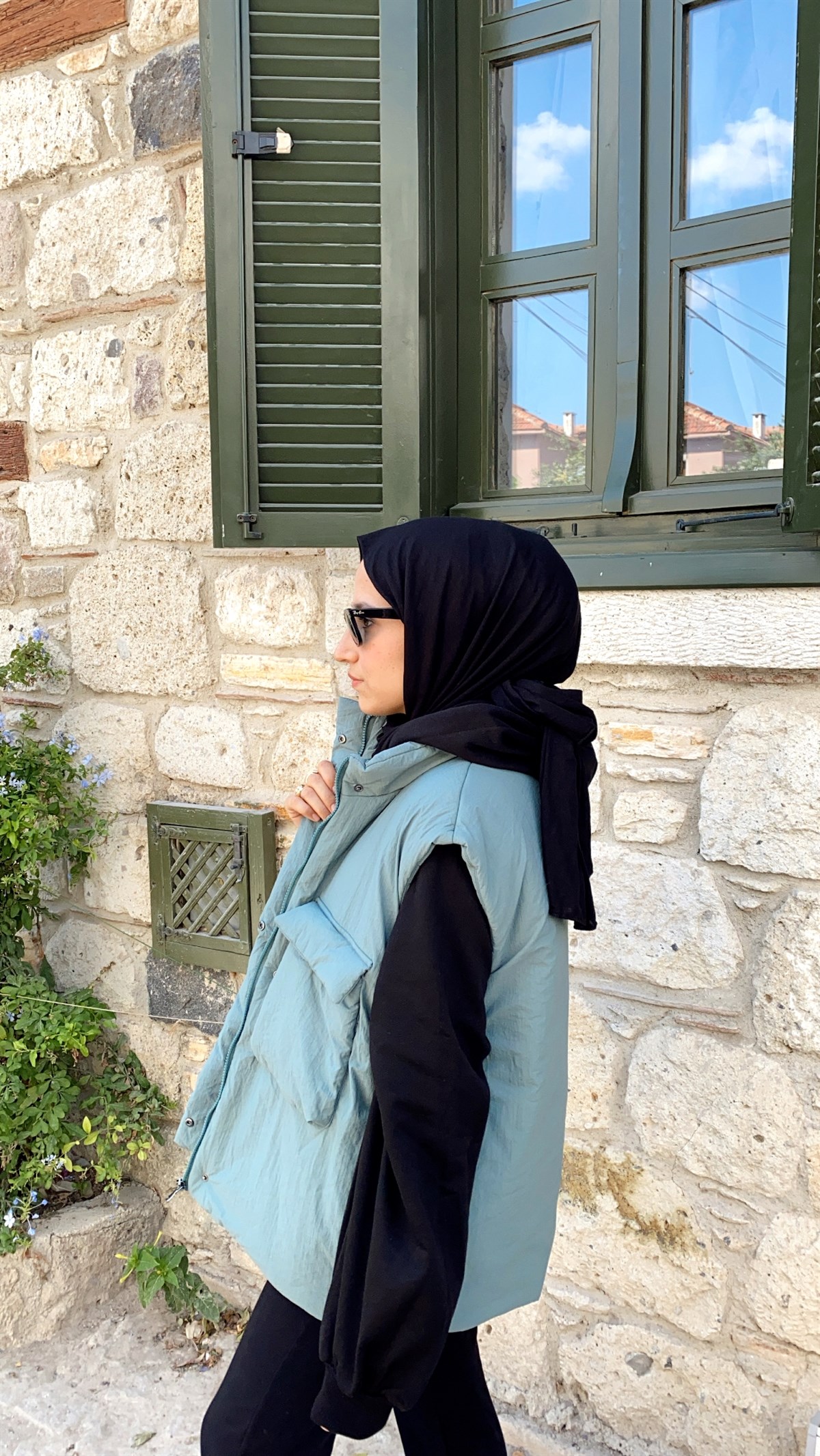 Oversize Cepli Şişme Yelek