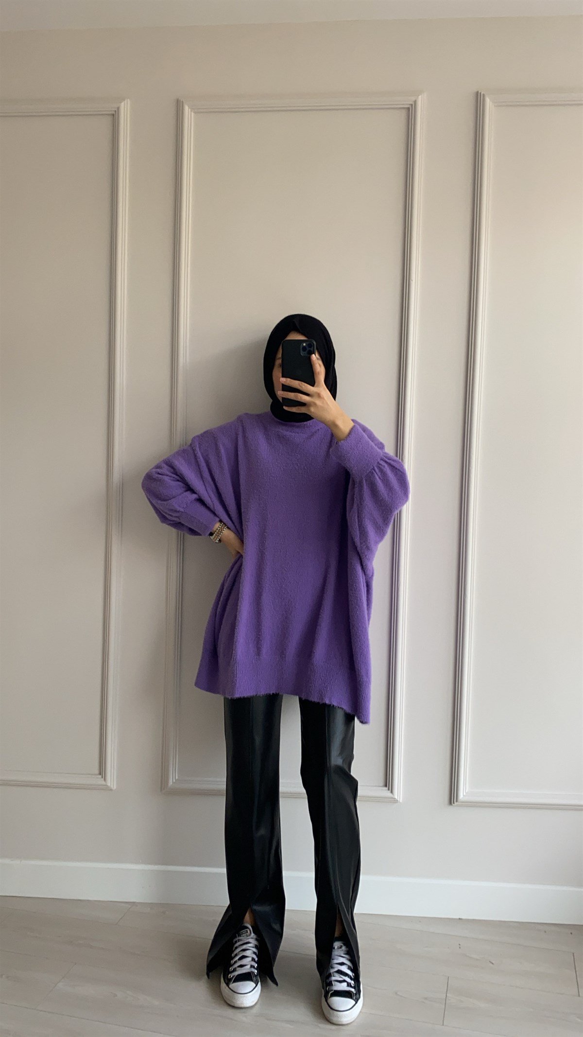 Oversize Lila Kazak
