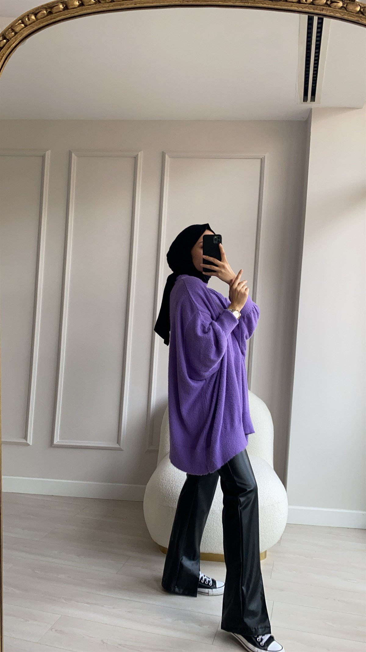 Oversize Lila Kazak