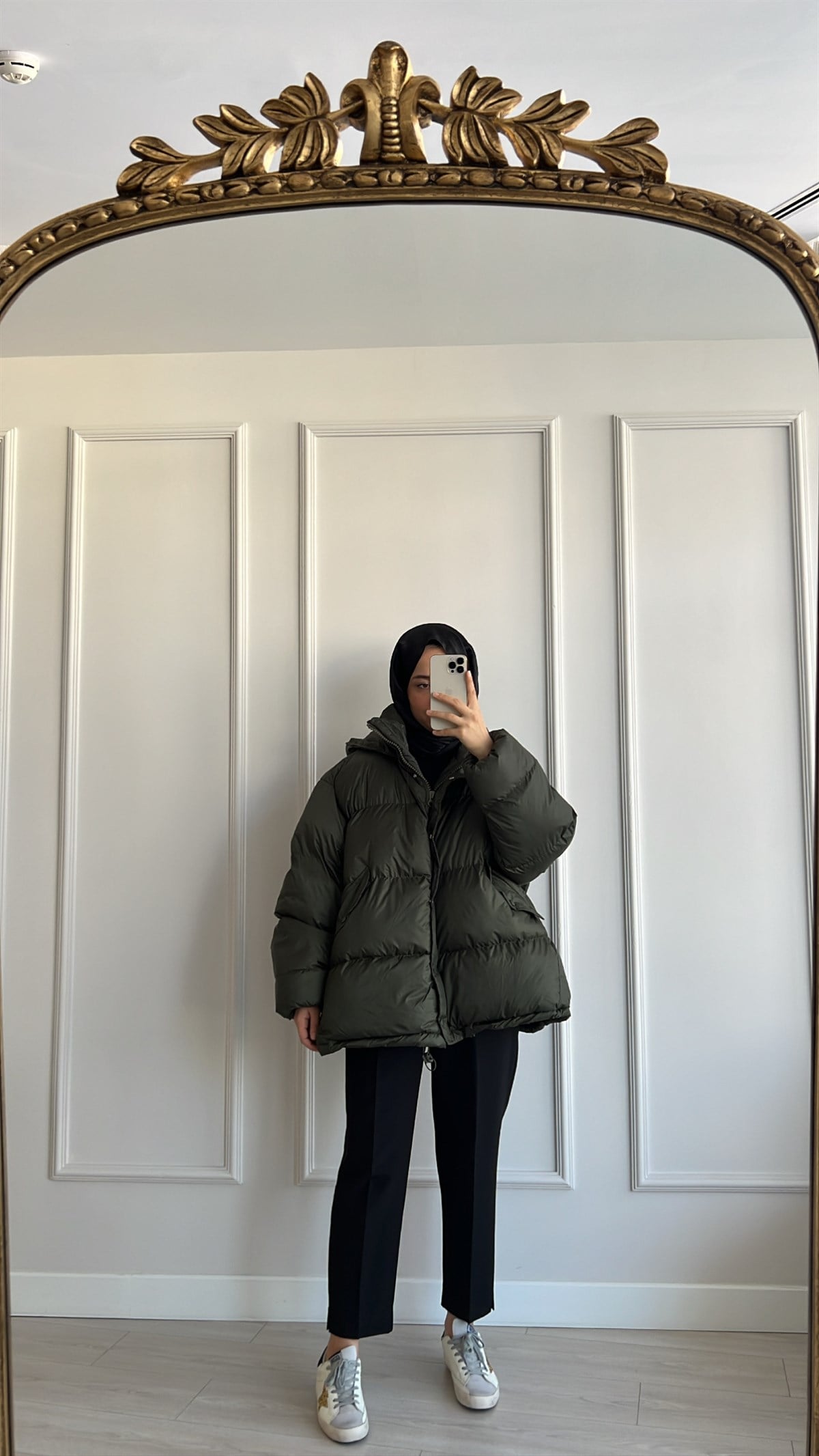 Oversize Şişme Mont 