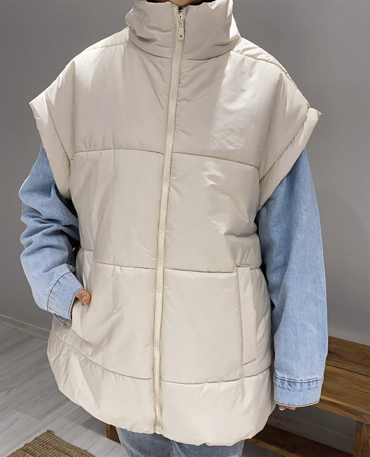 Oversize Şişme Yelek