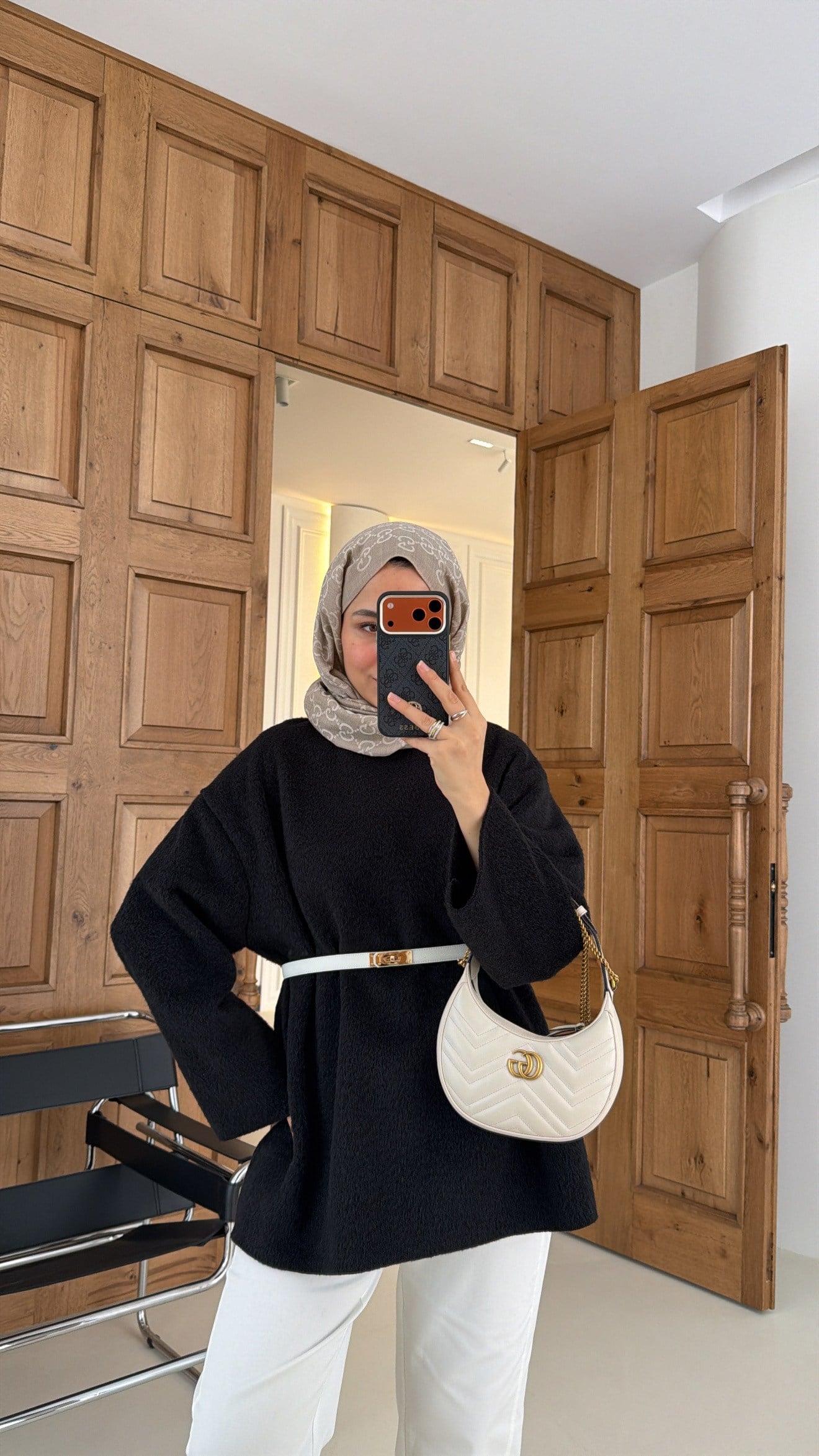 Pamuk Dokulu Kazak Siyah 