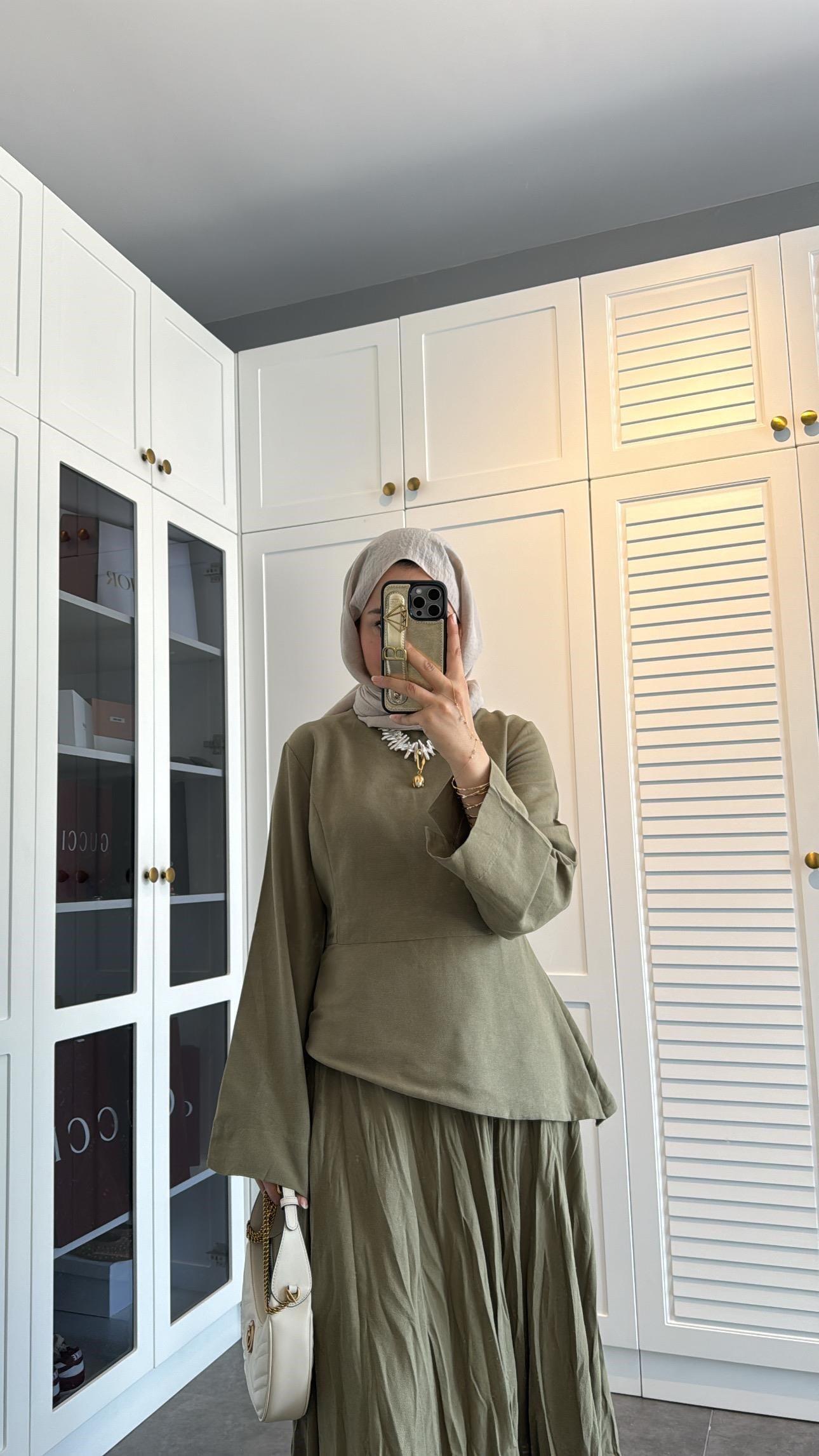 Pinterest Keten Etekli Takım Haki