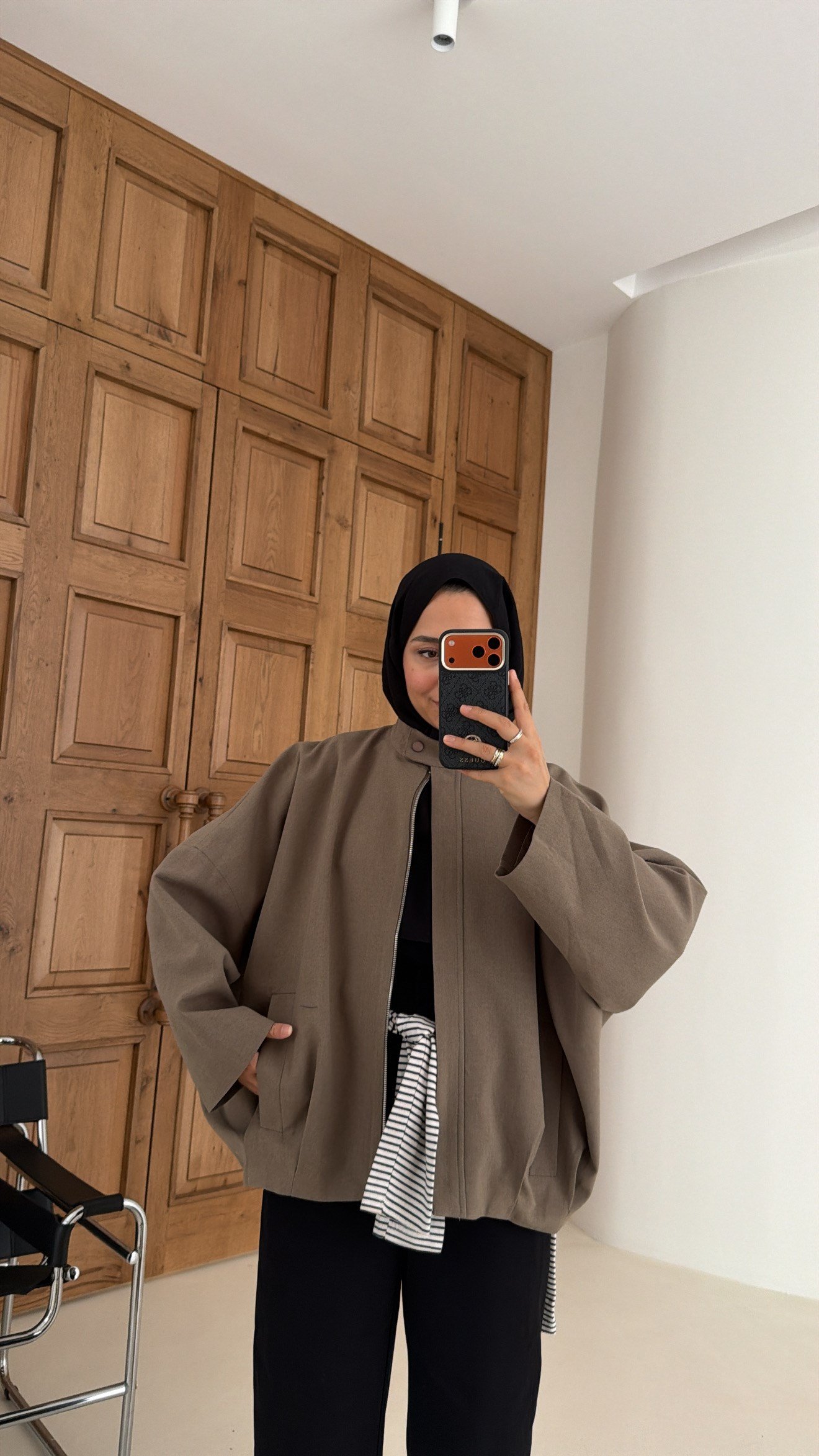 Premium Bomber Ceket Haki
