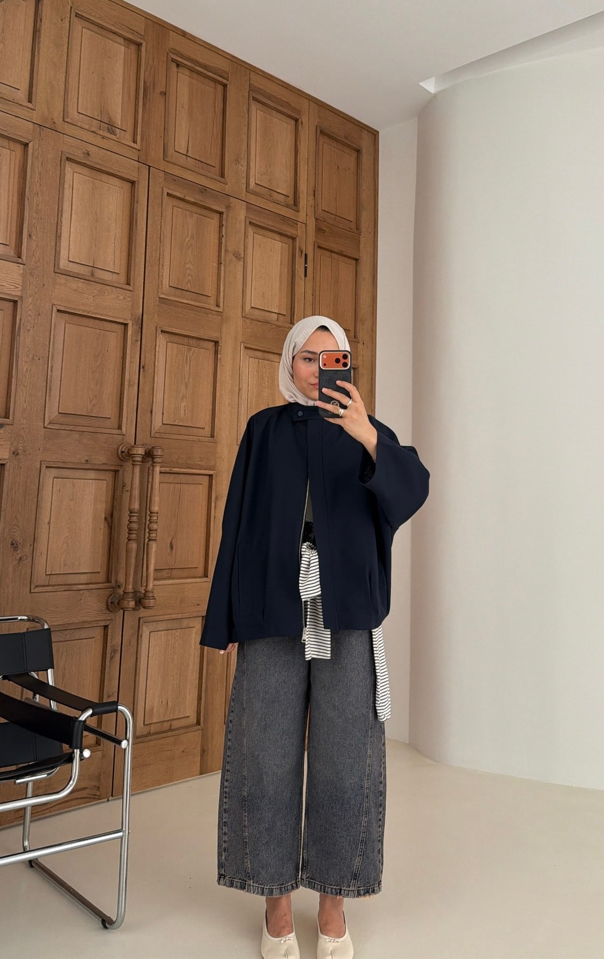 Premium Bomber Ceket Lacivert