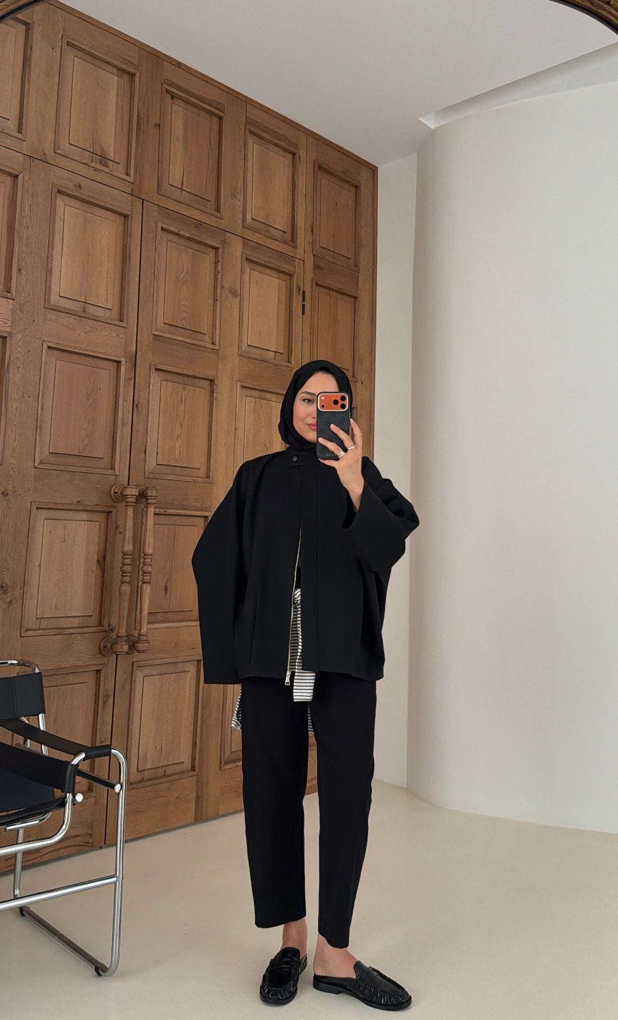 Premium Bomber Ceket Siyah