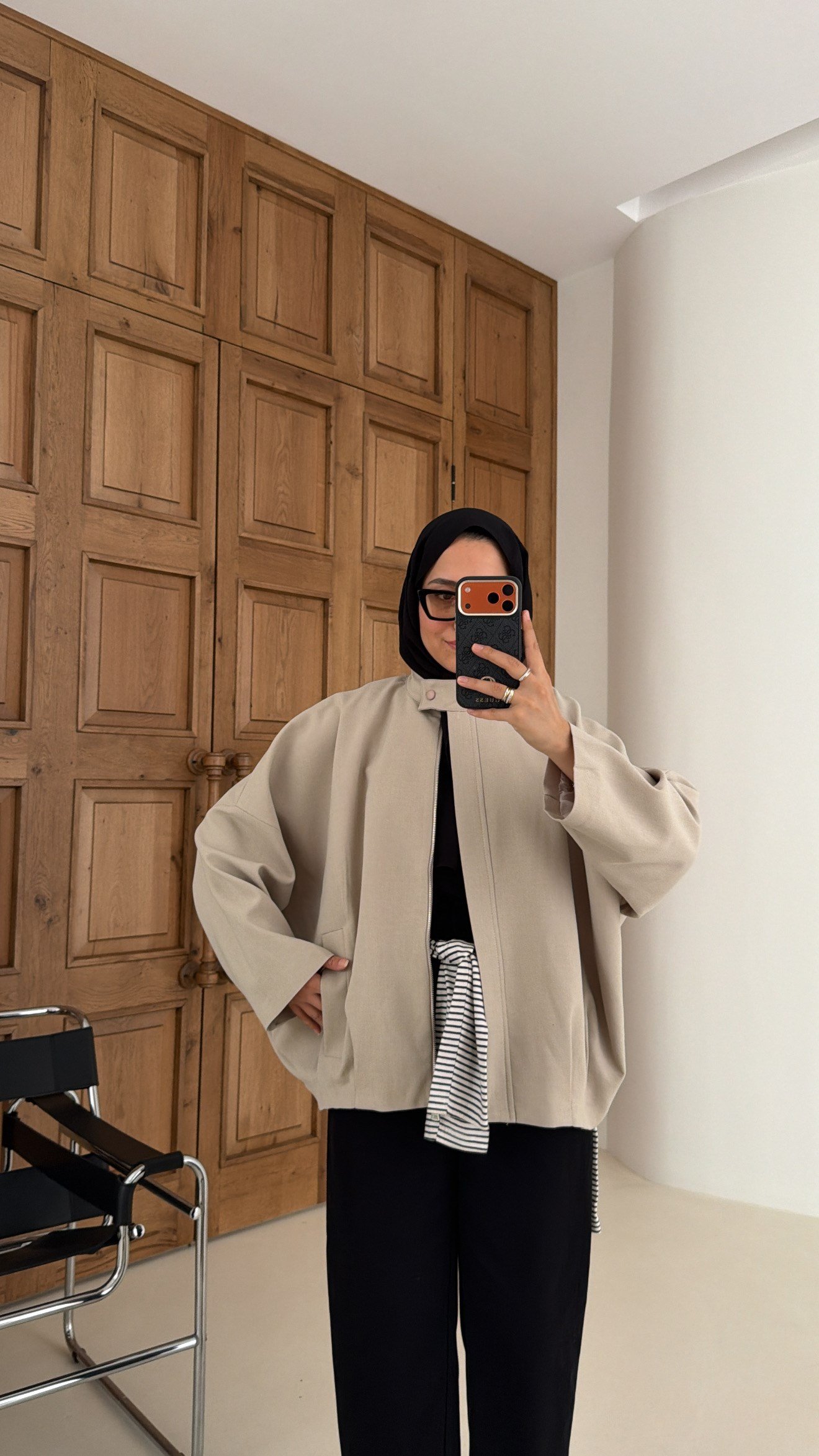 Premium Bomber Ceket Taş