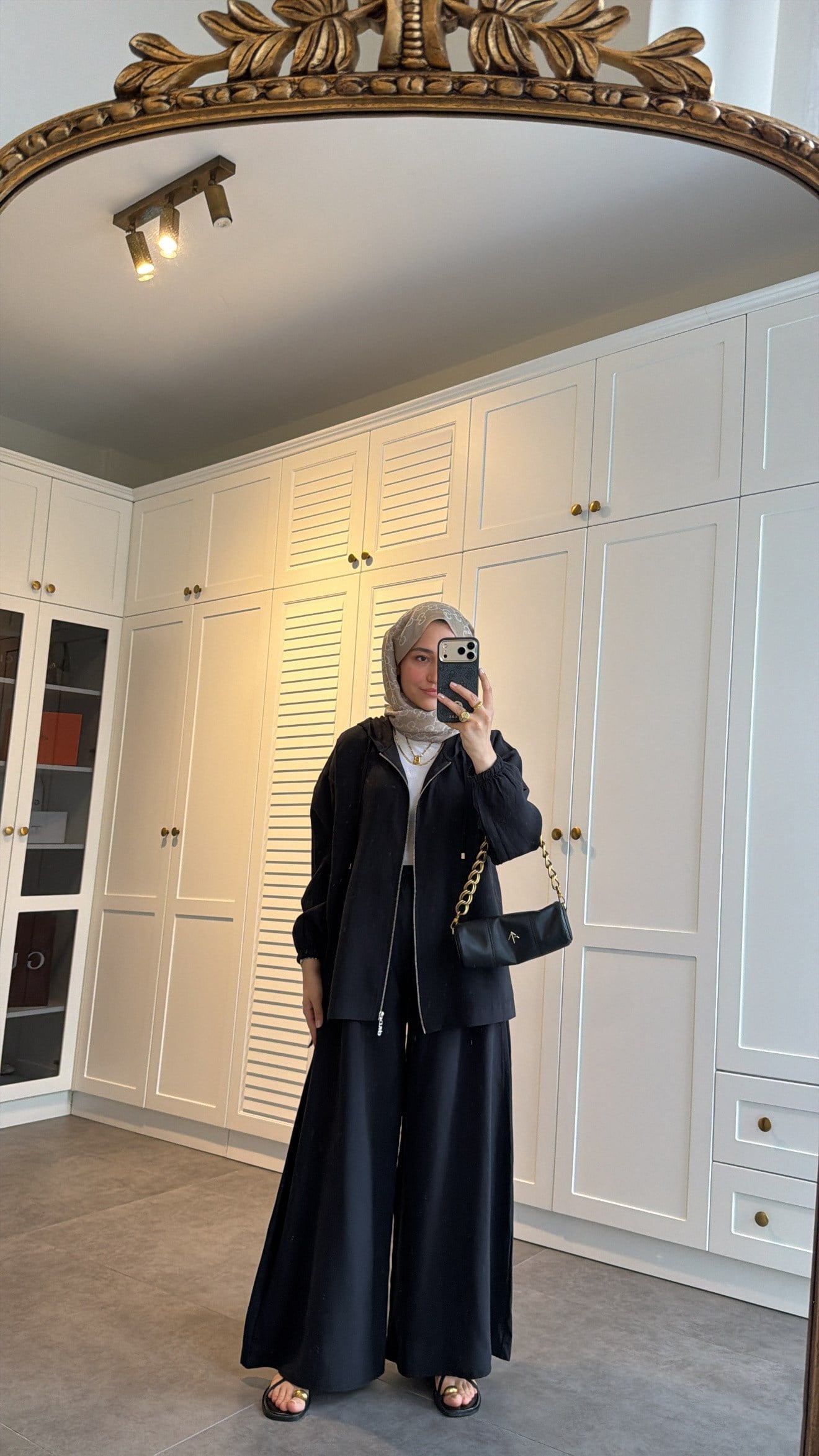 Premium Fermuarlı Tensel Takım Siyah