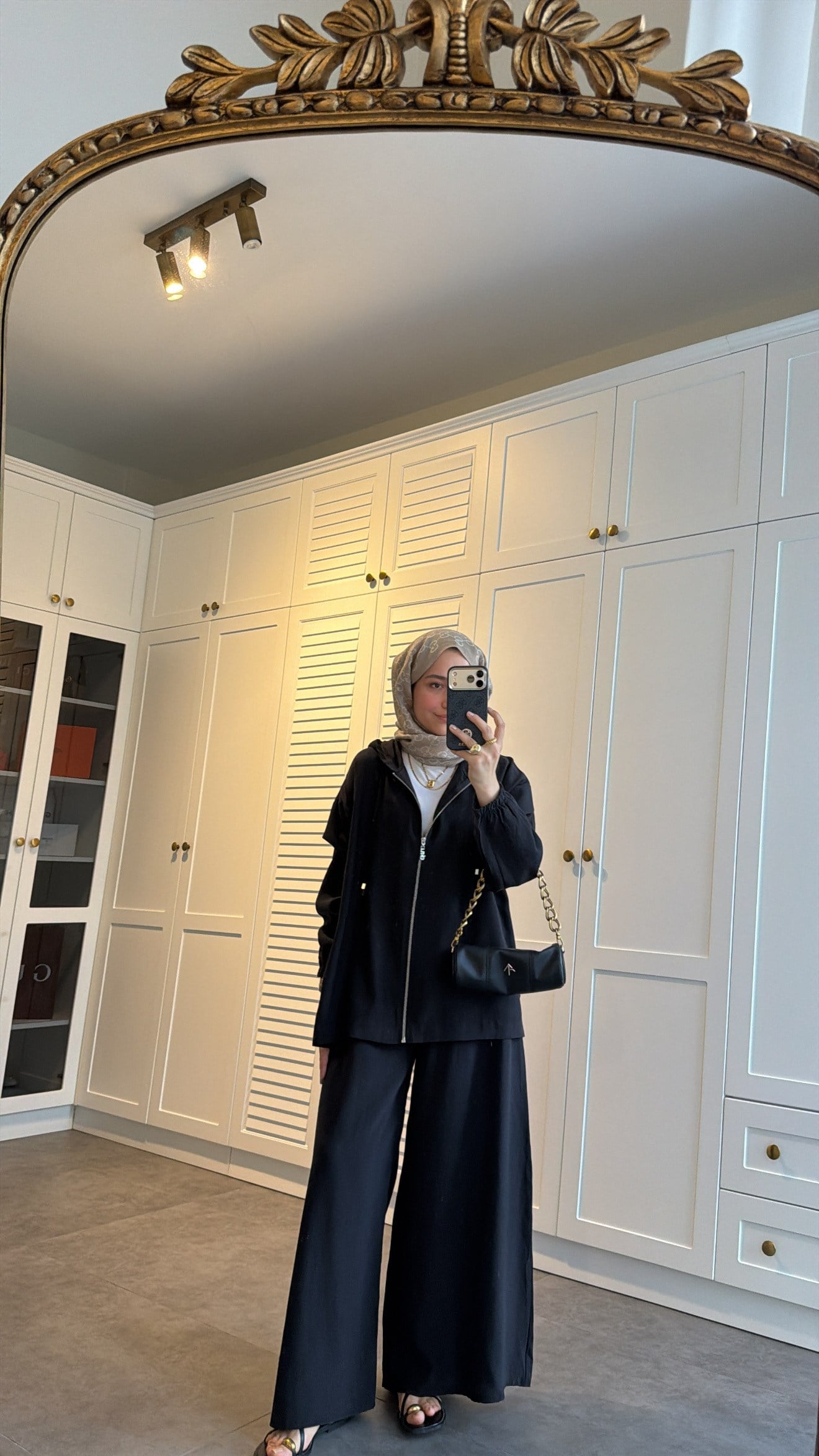 Premium Fermuarlı Tensel Takım Siyah