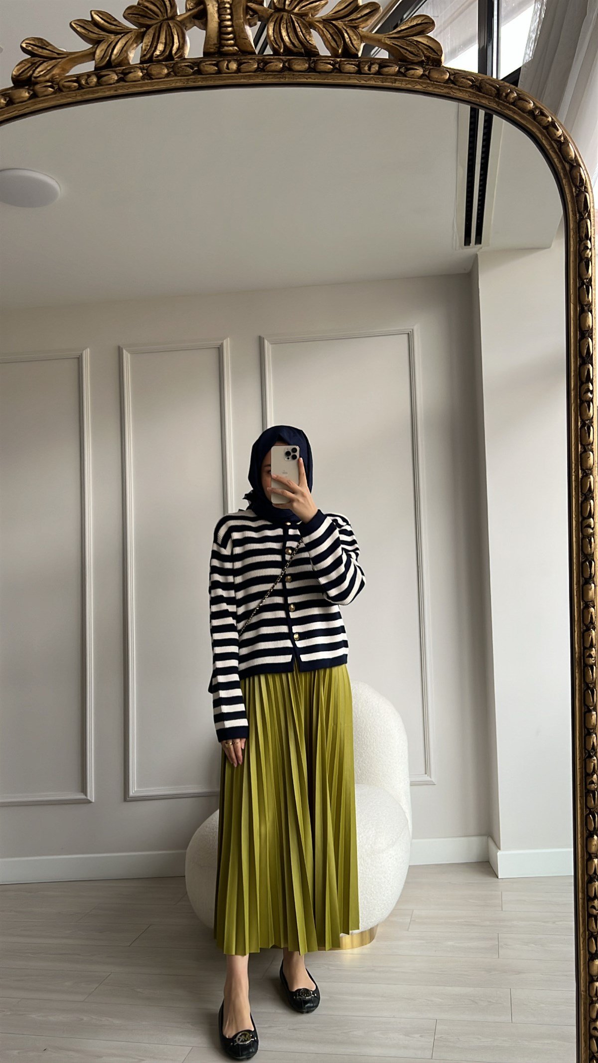 Premium Kalite Çizgili Hırka 