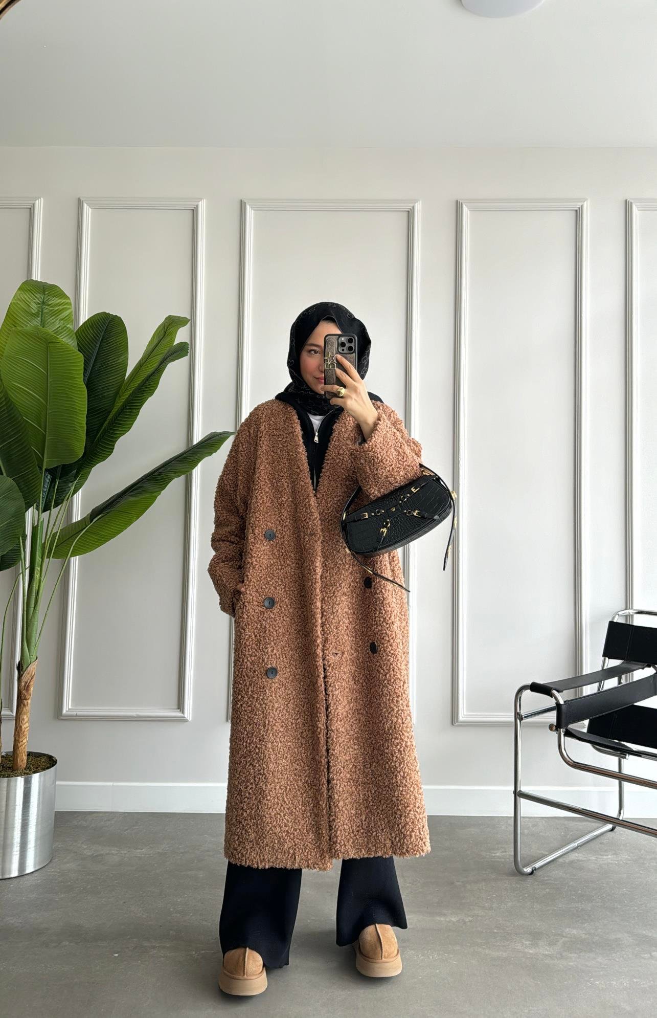 Premium Kalite Teddy Kaban Camel