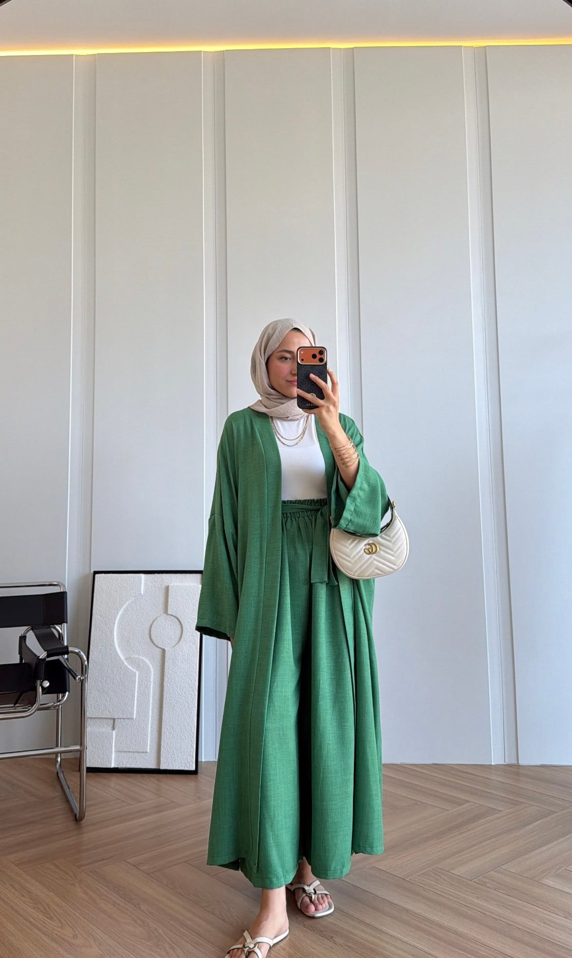 Premium Kimono Takım Yeşil