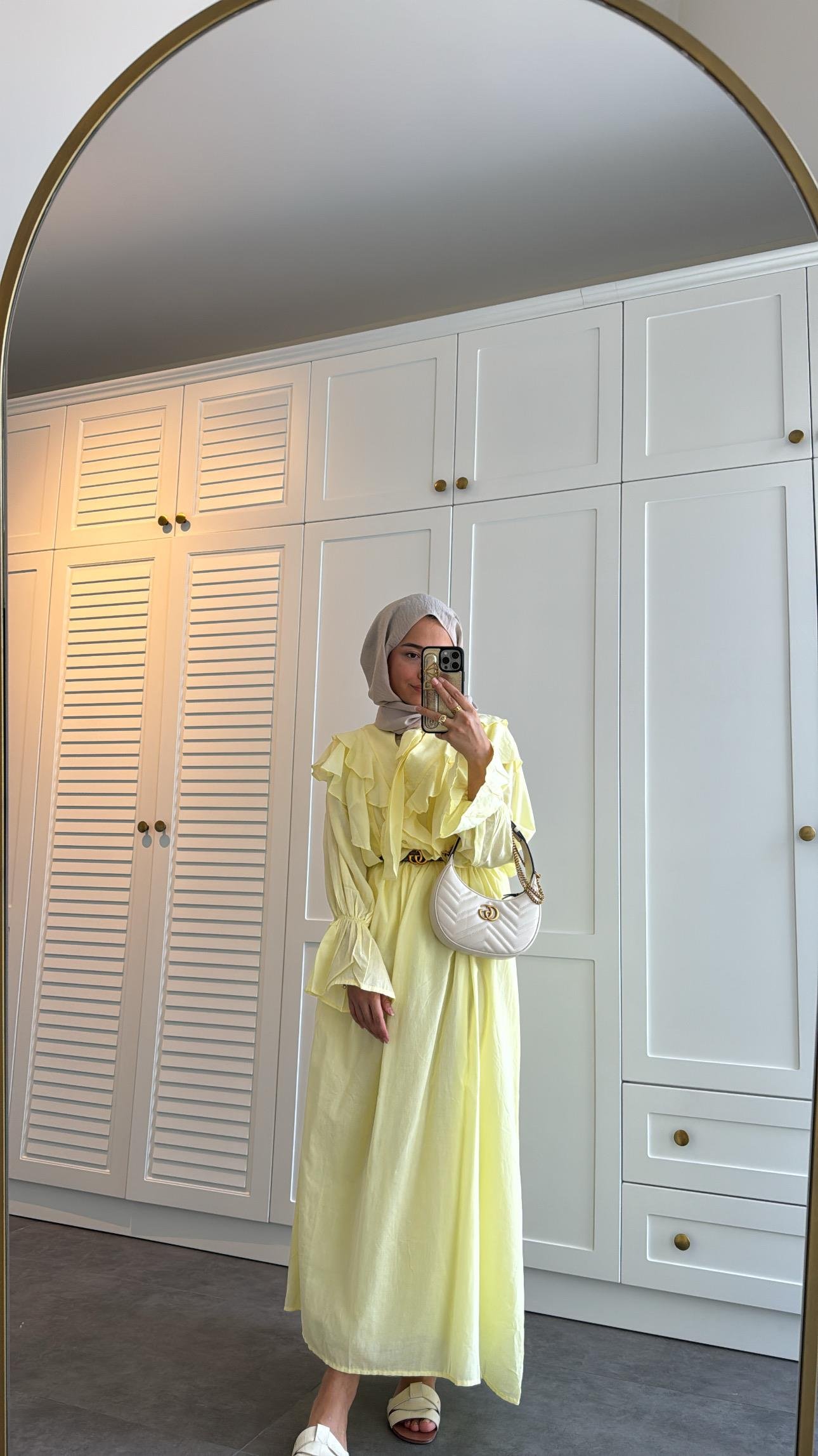 Premium Muadil Takım Butter Yellow