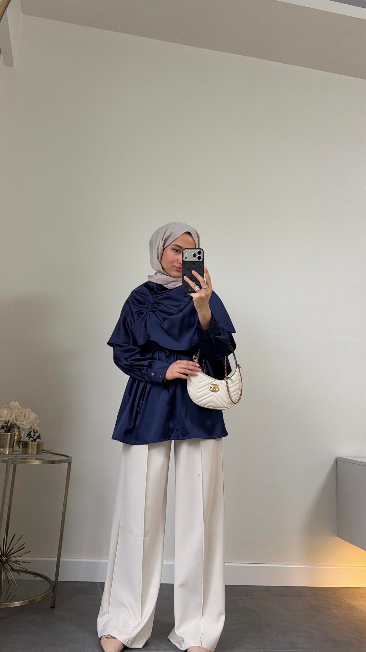 Premium Önü Dikişli Pantolon Taş