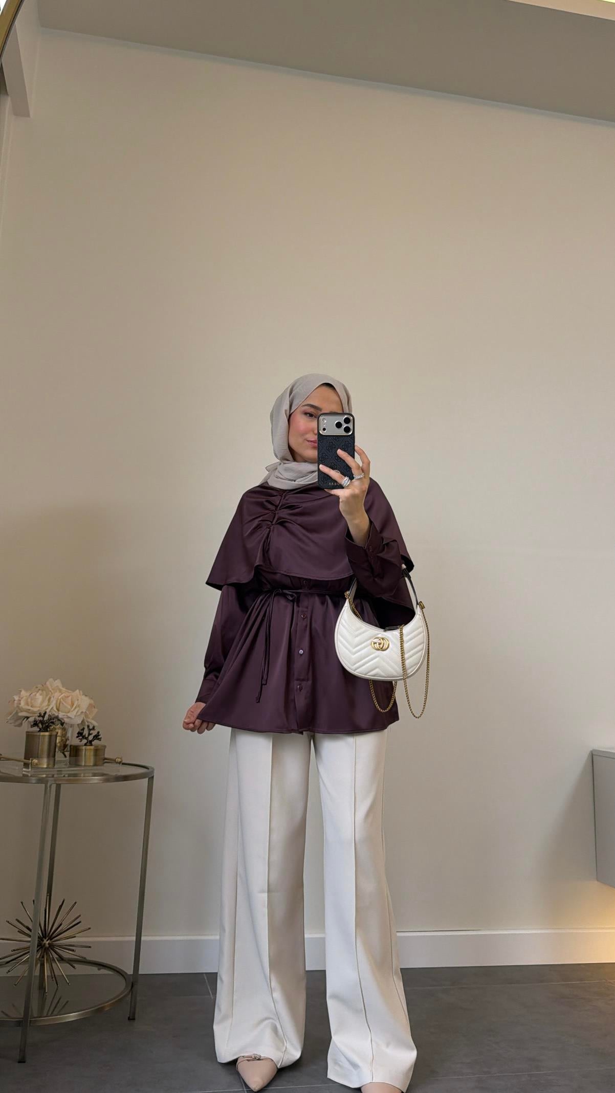 Premium Önü Dikişli Pantolon Taş