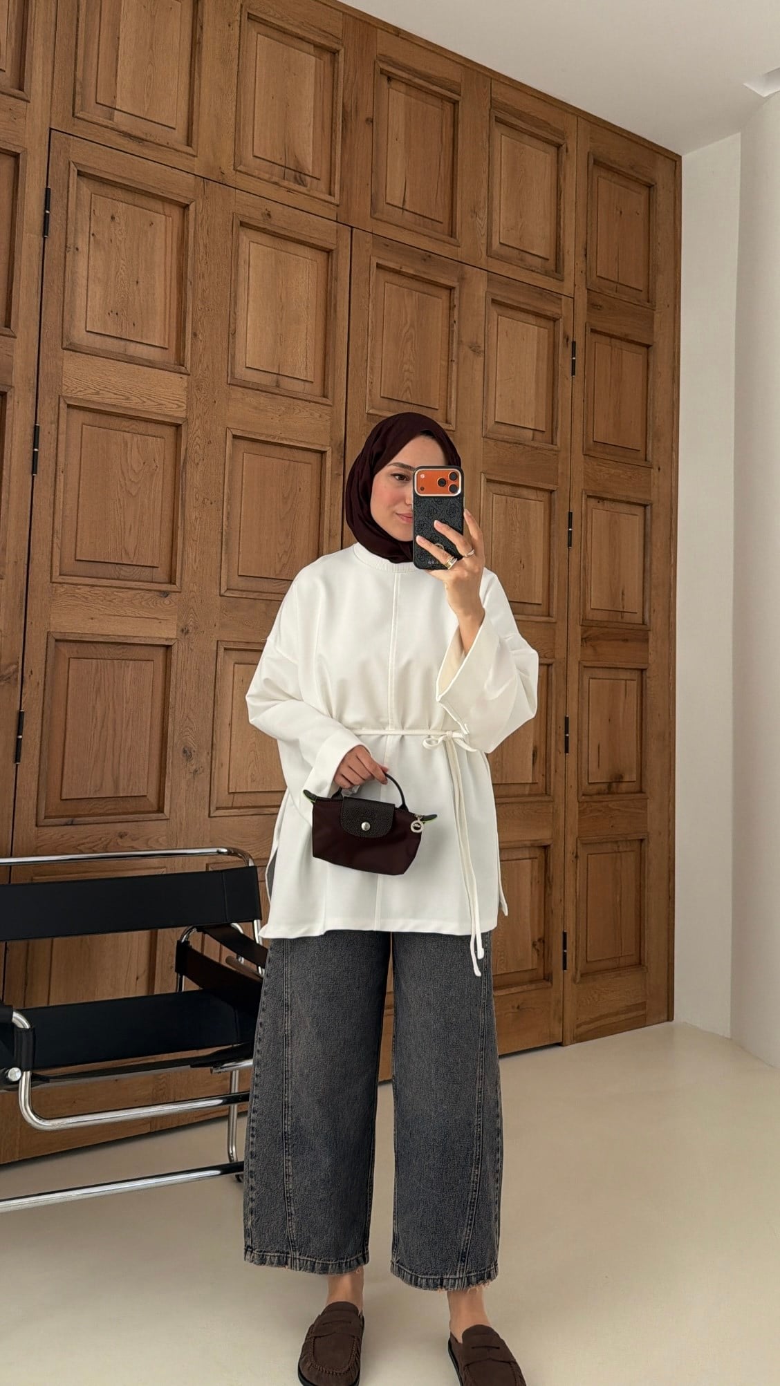 Premium Oversize Basic  Sweat Ekru