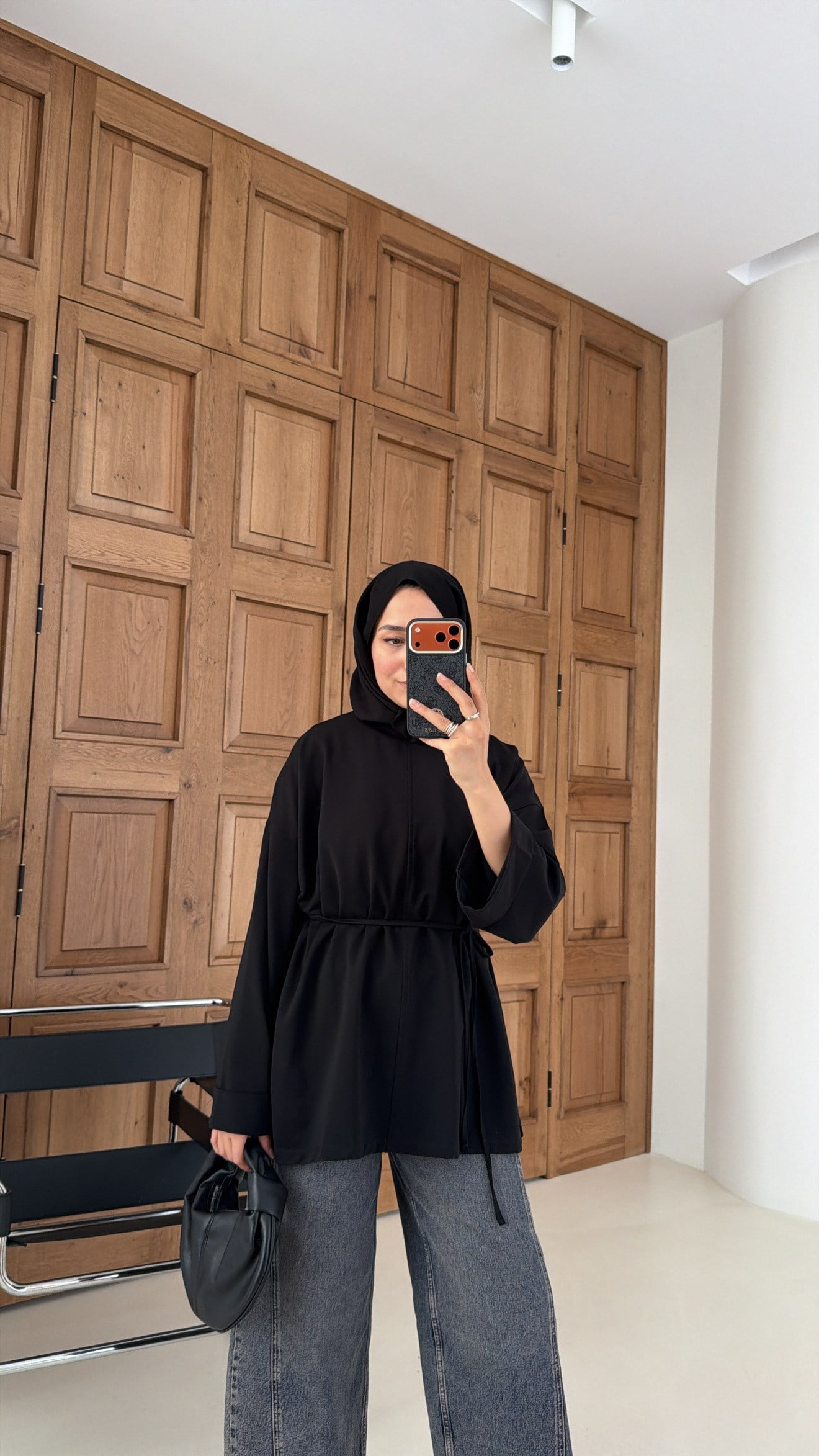 Premium Oversize Basic  Sweat Siyah