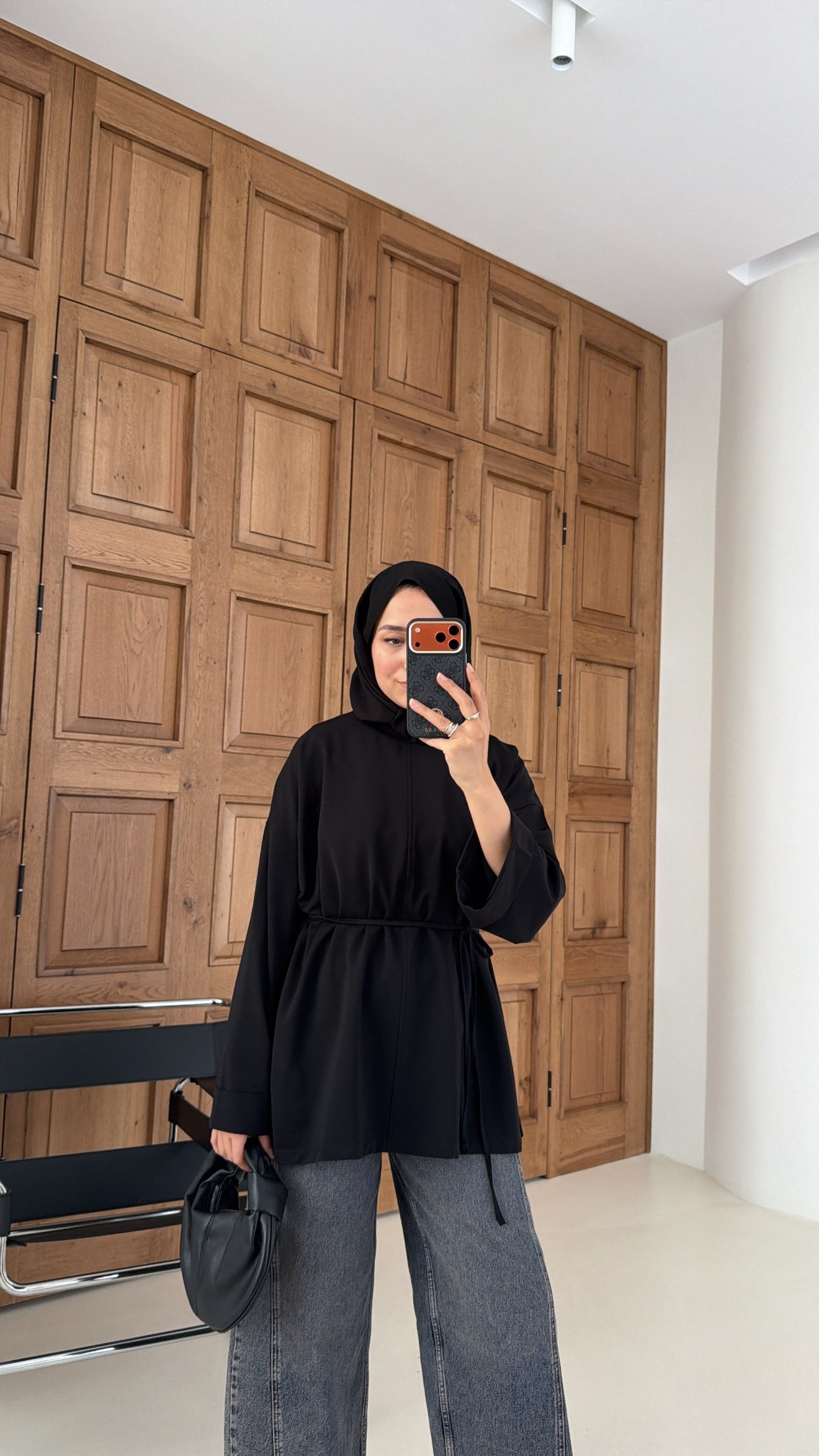 Premium Oversize Basic  Sweat Siyah